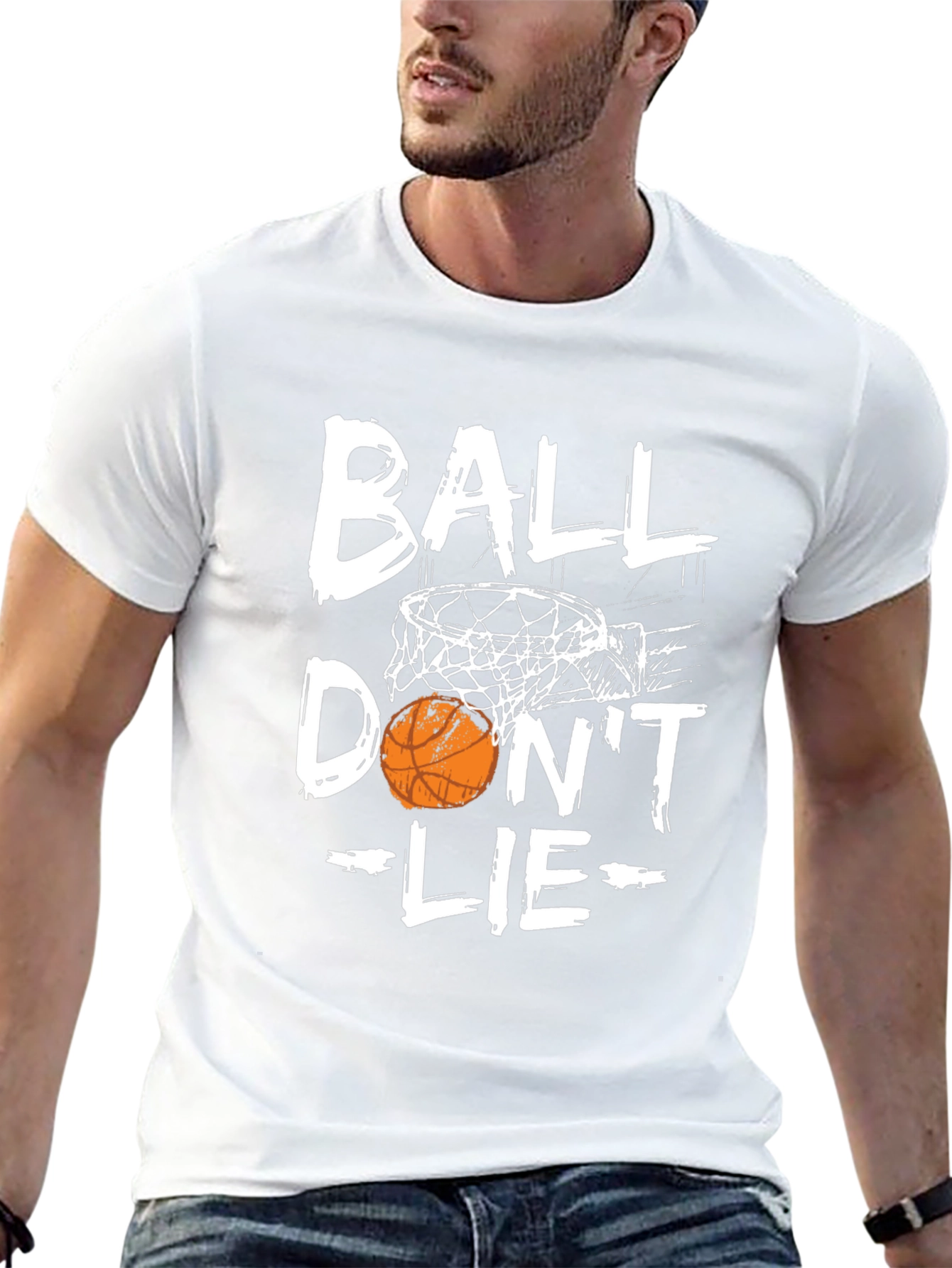 Basketball Graphic Tee - Ball Dont Lie