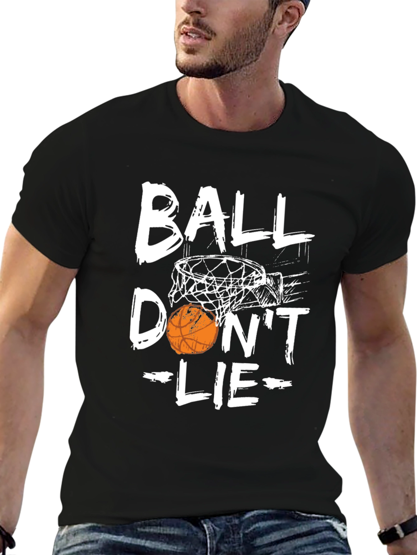 Basketball Graphic Tee - Ball Dont Lie