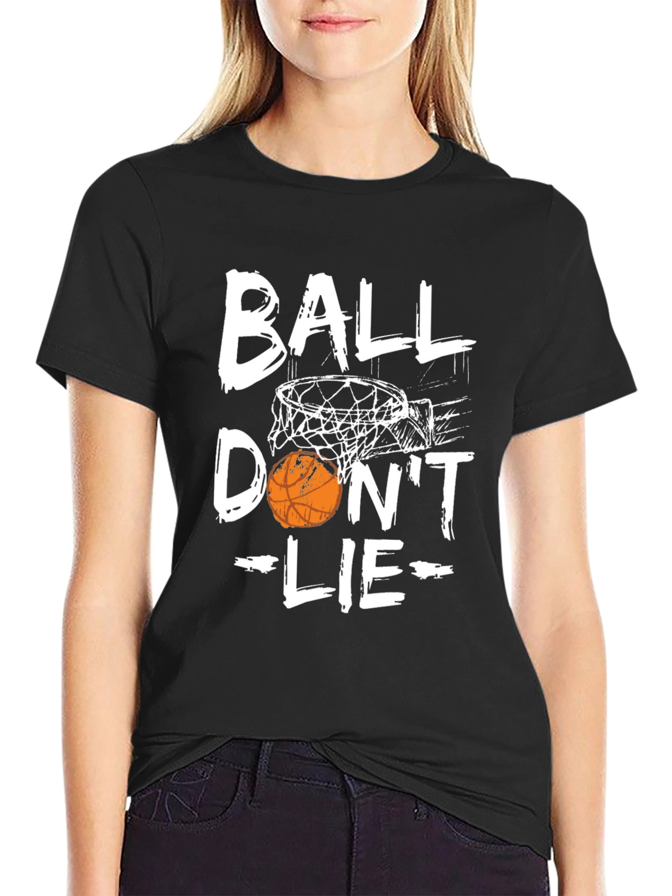 Basketball Graphic Tee - Ball Dont Lie