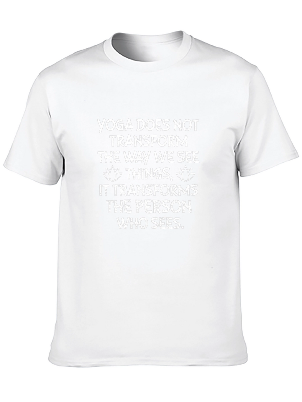 Yoga Quote Graphic T-Shirt - Unisex
