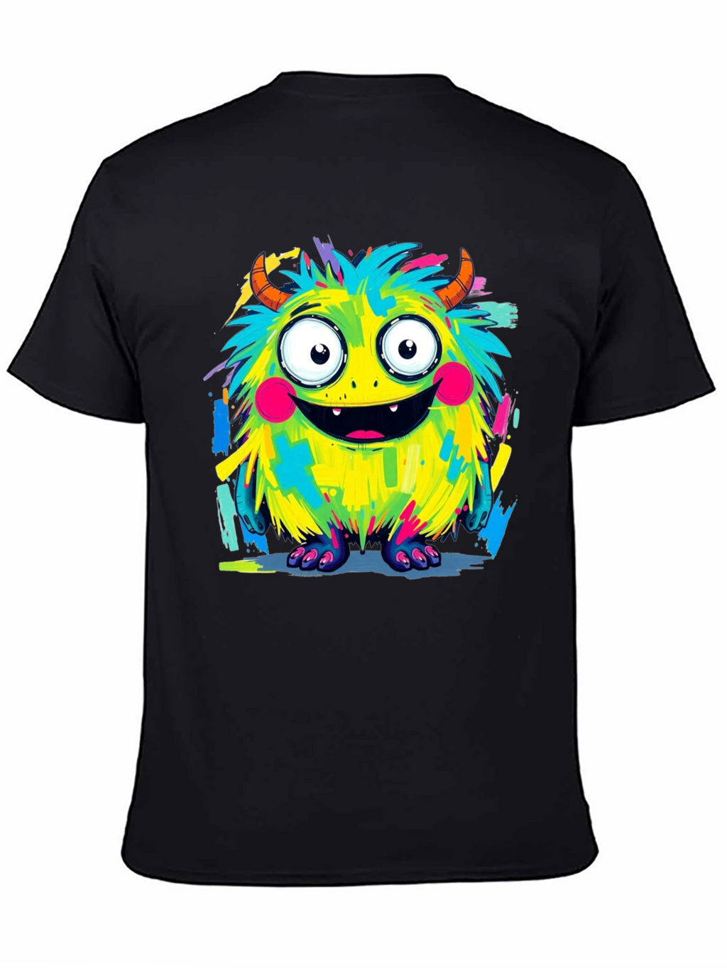 Fun Monster Graphic Tee - Bold Cartoon Character Design