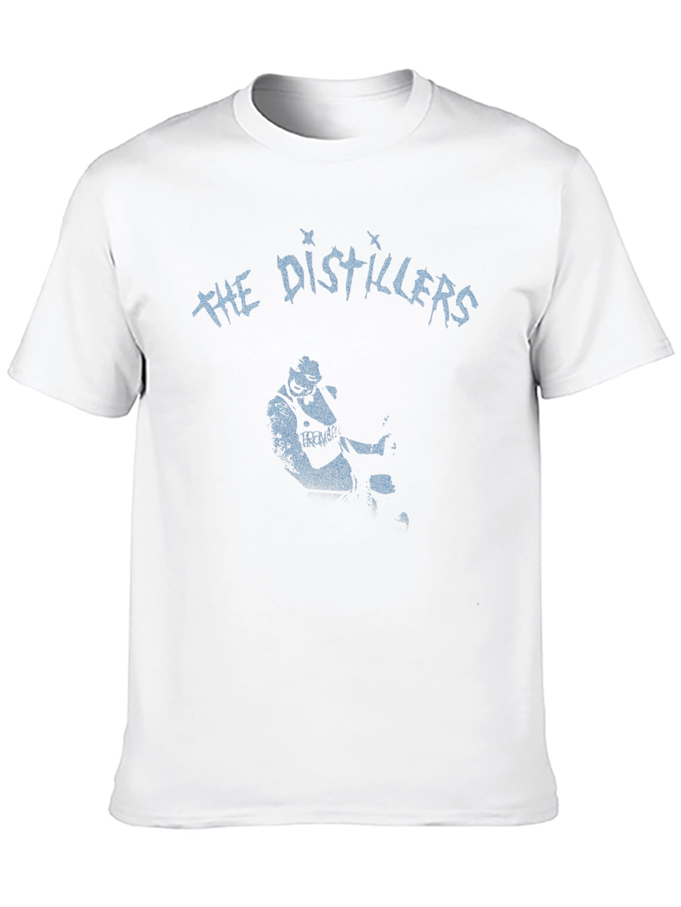 The Distillers Band Graphic Black T-Shirt