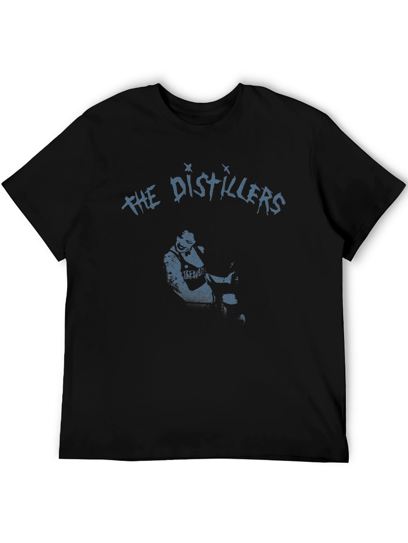 The Distillers Band Graphic Black T-Shirt