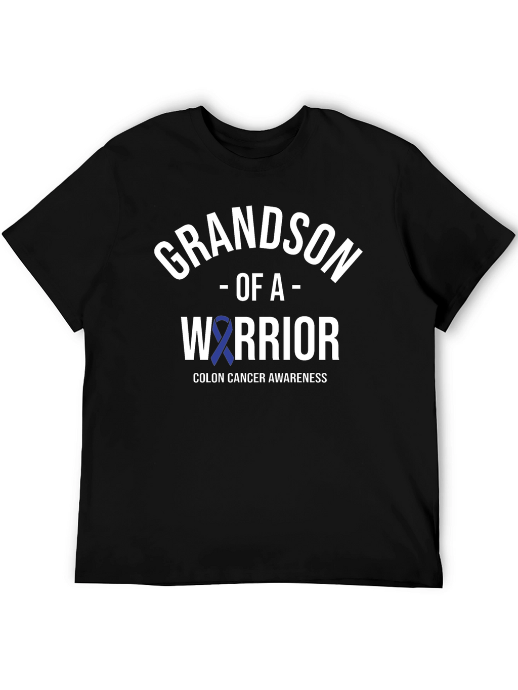 Grandson of a Warrior Colon Cancer Awareness T-Shirt