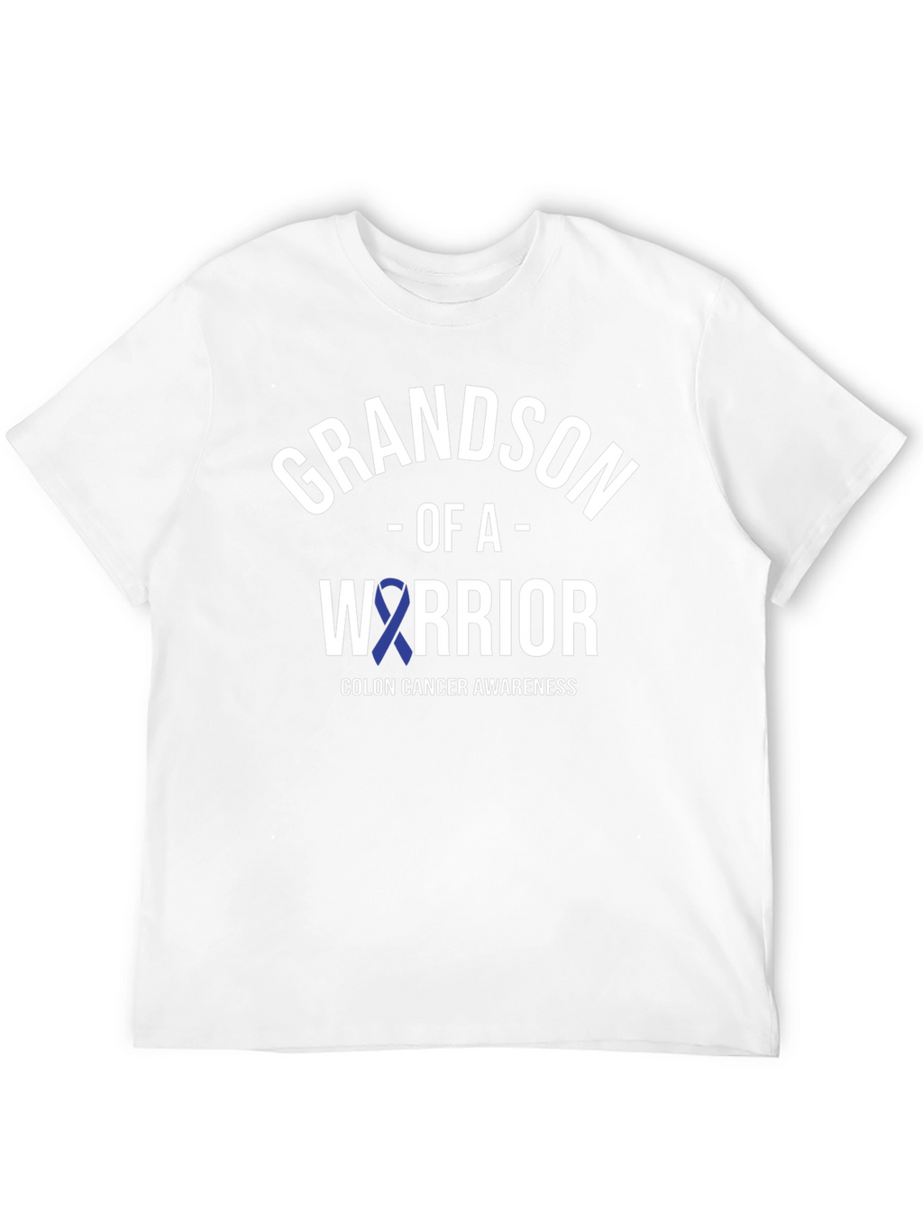 Grandson of a Warrior Colon Cancer Awareness T-Shirt