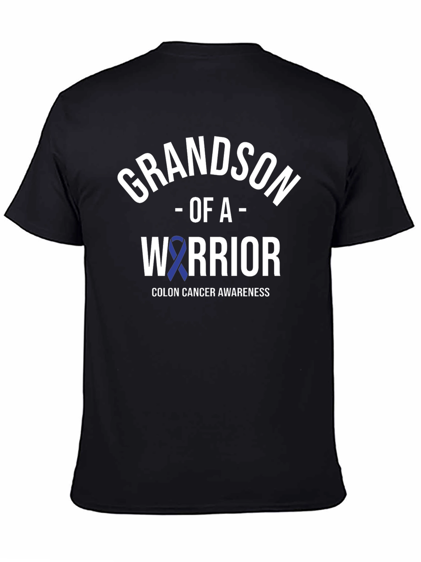 Grandson of a Warrior Colon Cancer Awareness T-Shirt