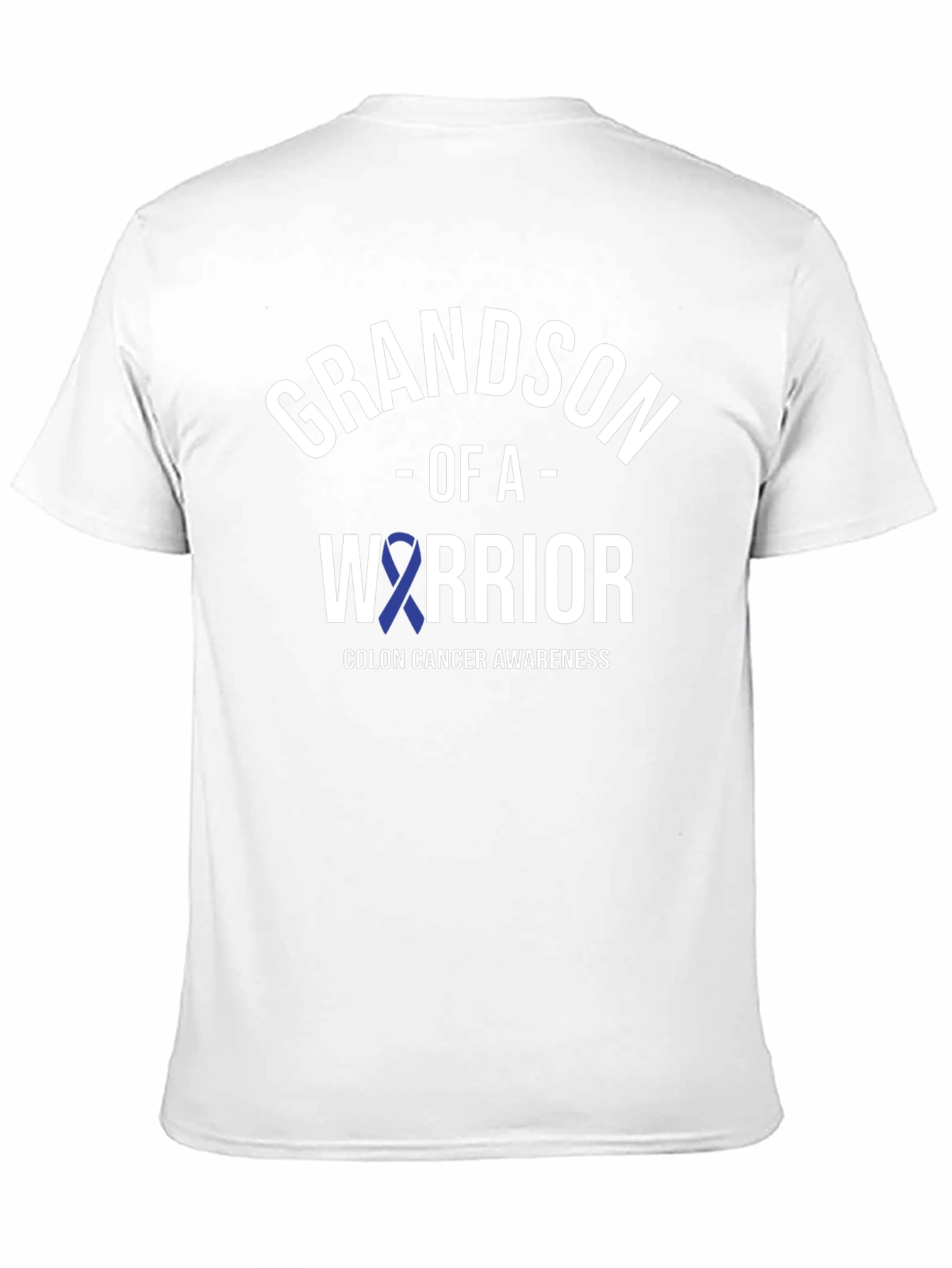 Grandson of a Warrior Colon Cancer Awareness T-Shirt