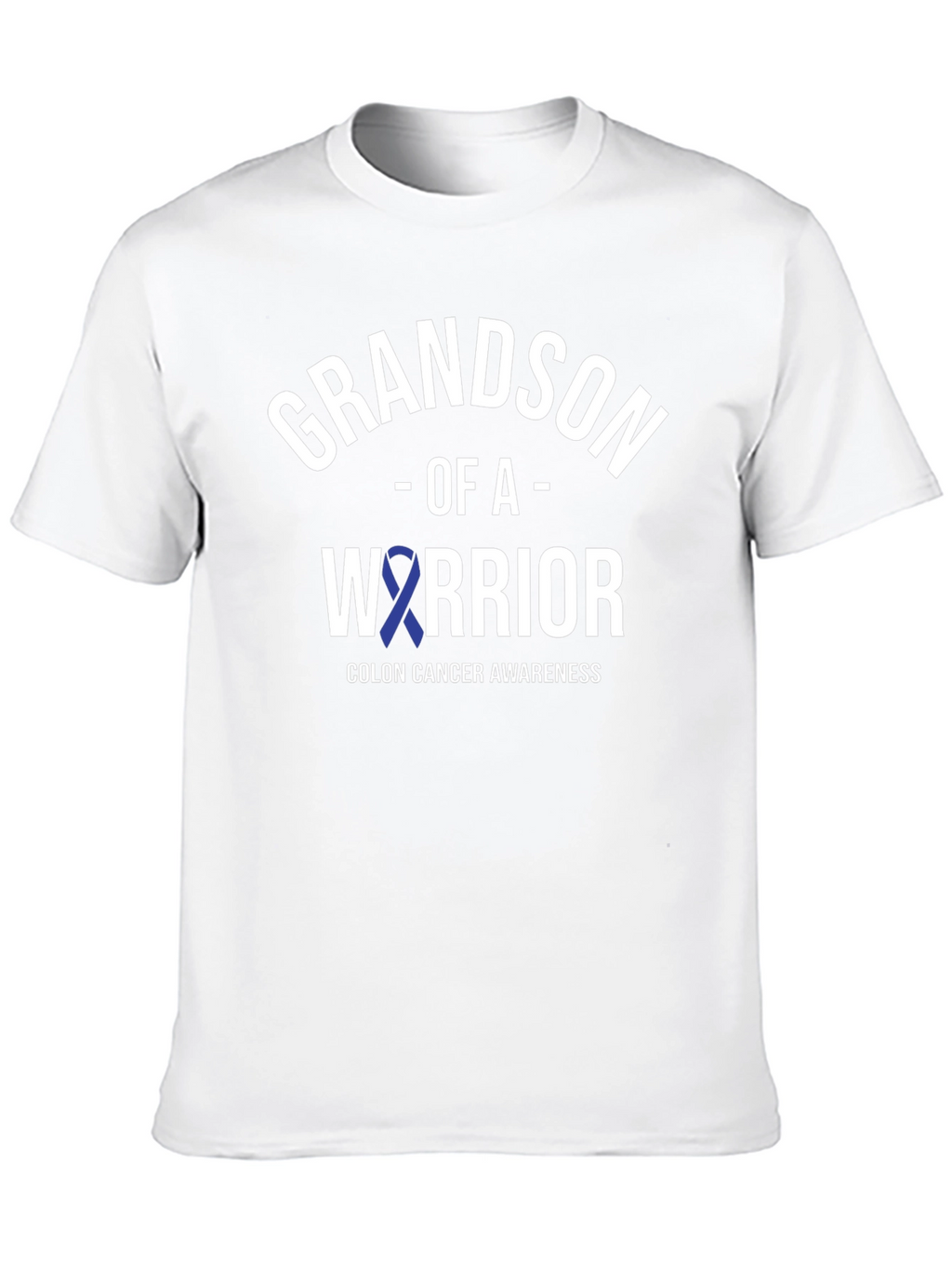 Grandson of a Warrior Colon Cancer Awareness T-Shirt