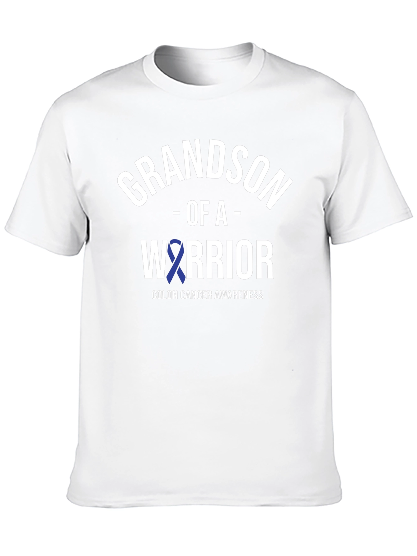 Grandson of a Warrior Colon Cancer Awareness T-Shirt
