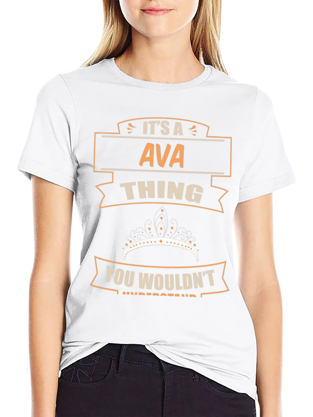 Its An AVA Thing - Funny Custom Name T-Shirt