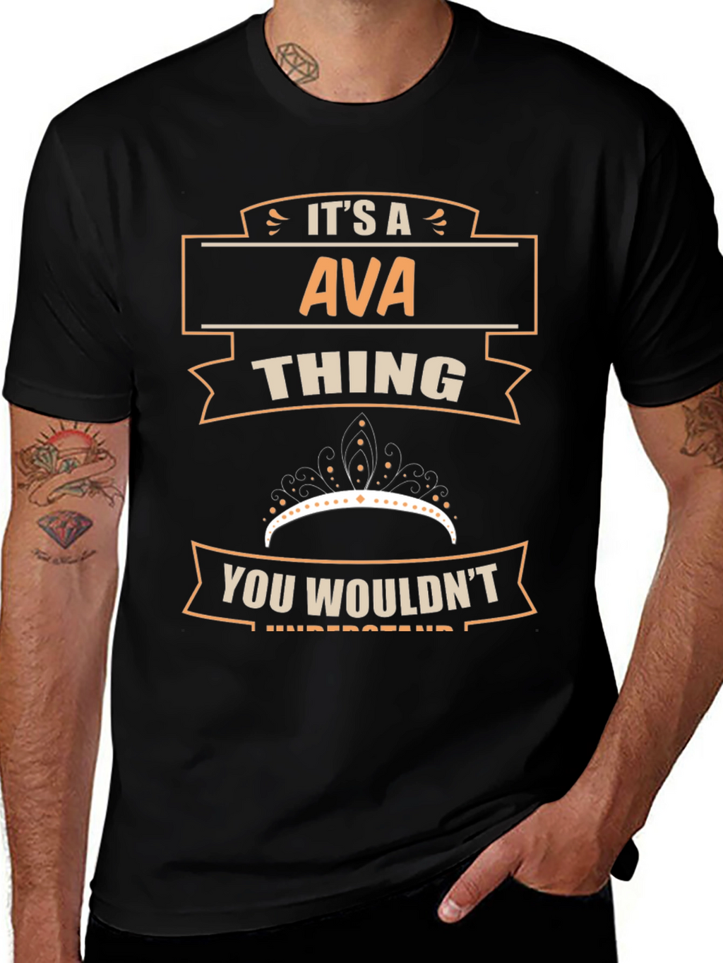 Its An AVA Thing - Funny Custom Name T-Shirt