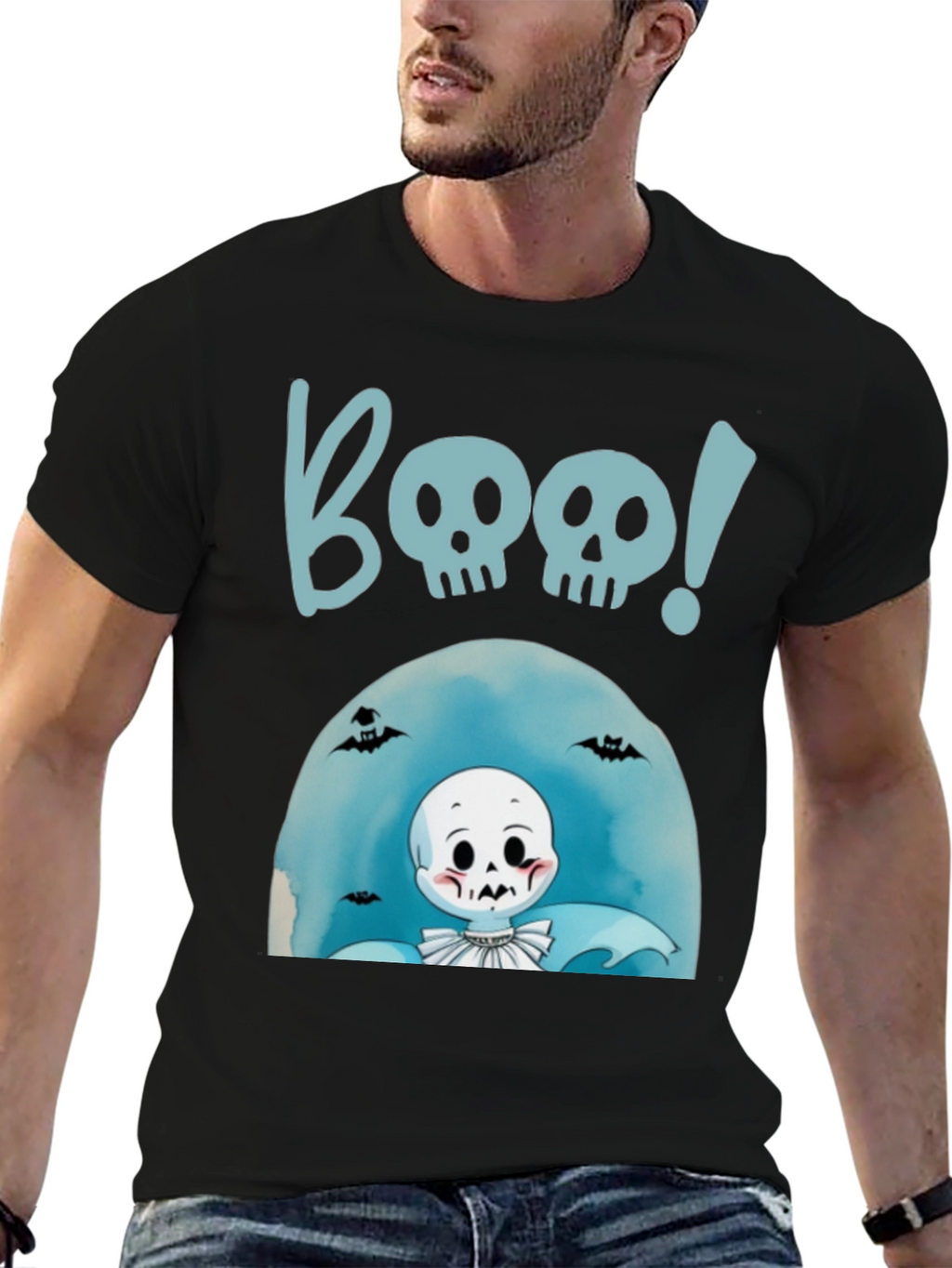 Boo! Spooky Cute Halloween Graphic Tee