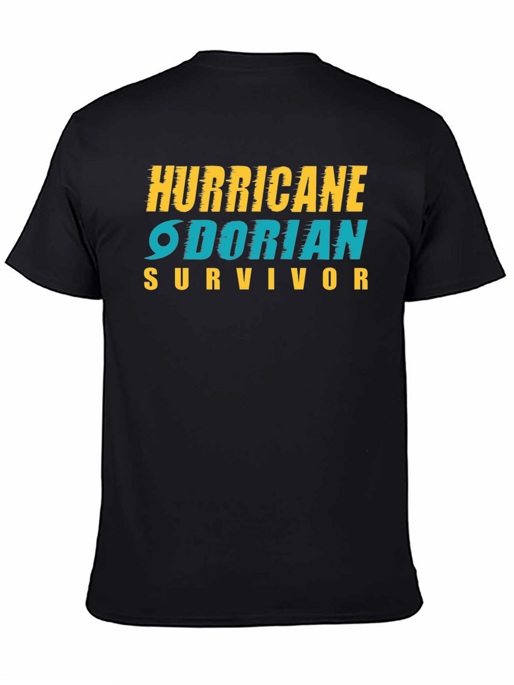 Hurricane Dorian Survivor Black T-Shirt