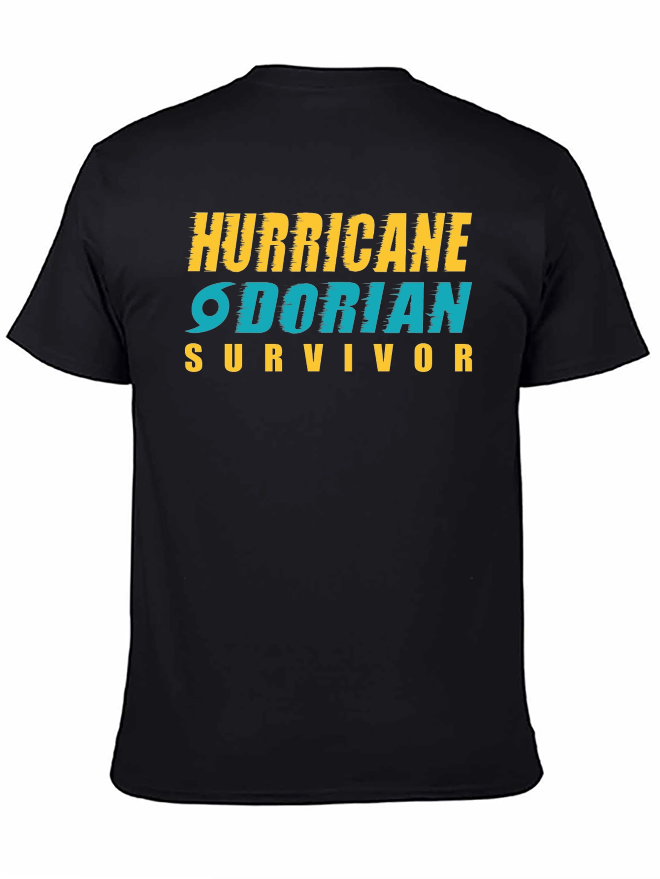 Hurricane Dorian Survivor Black T-Shirt