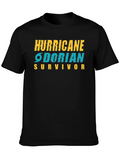 Hurricane Dorian Survivor Black T-Shirt