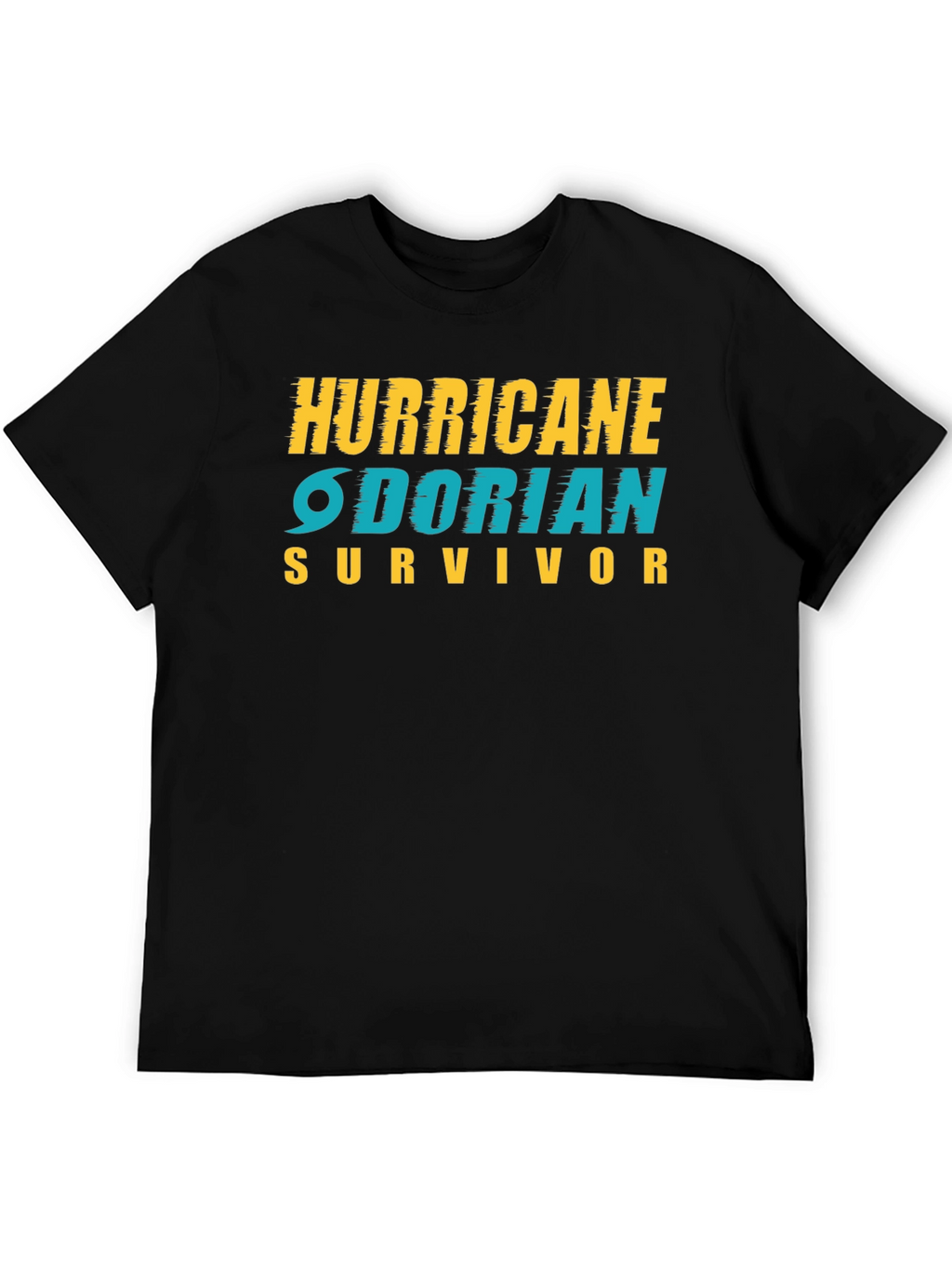 Hurricane Dorian Survivor Black T-Shirt