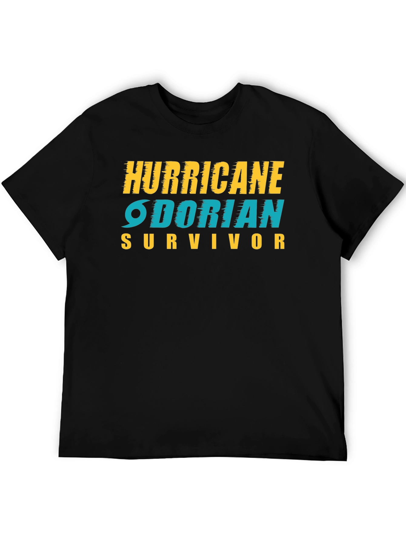 Hurricane Dorian Survivor Black T-Shirt