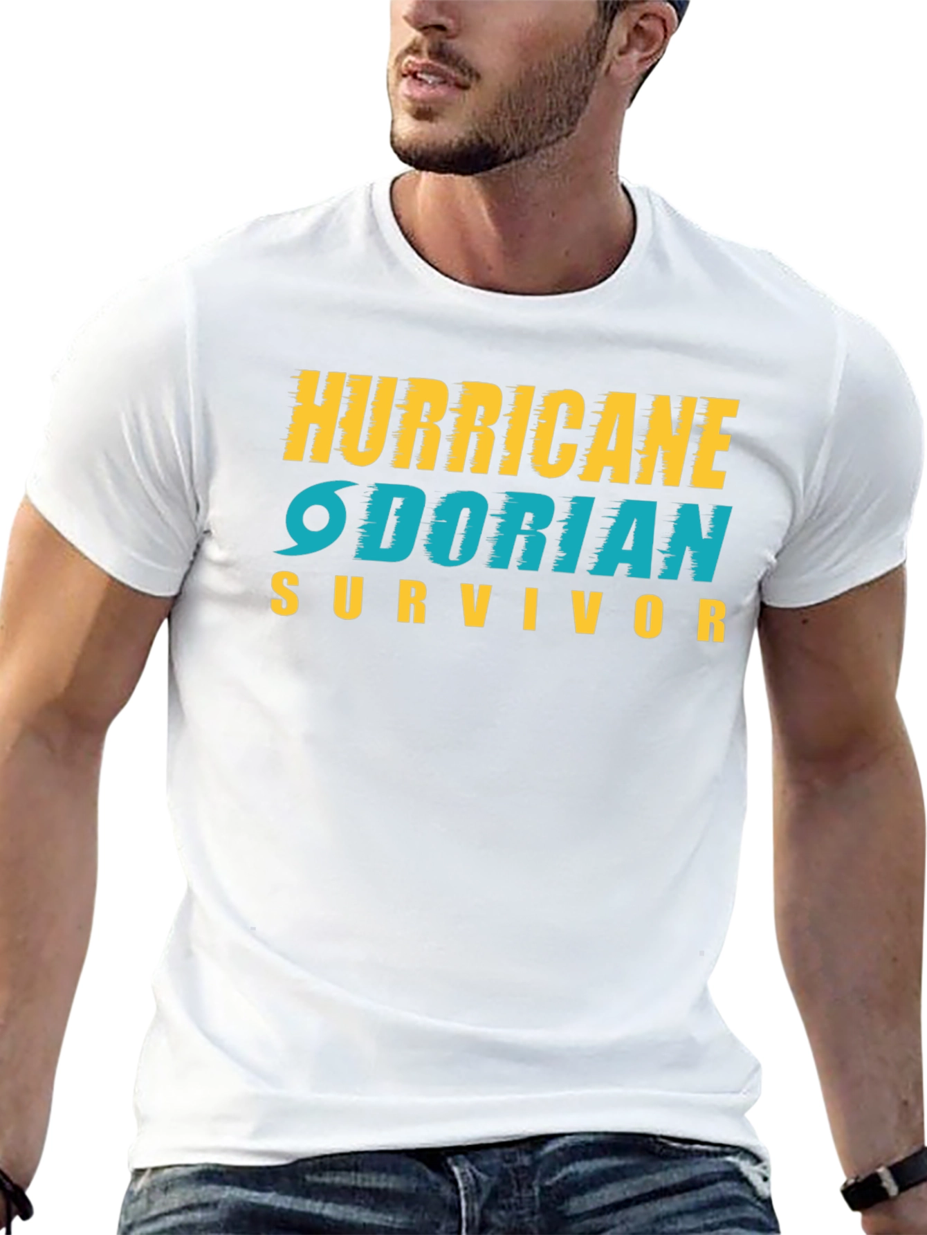 Hurricane Dorian Survivor Black T-Shirt