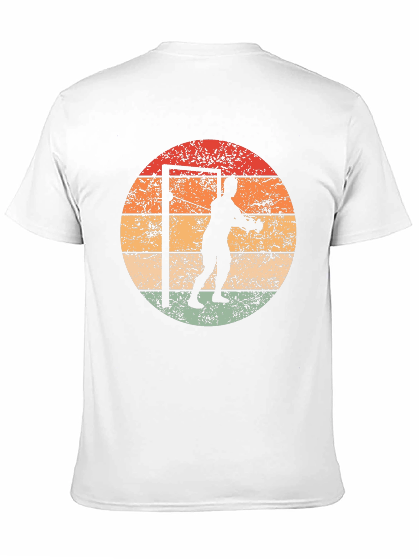 Retro Weightlifter T-Shirt - Black
