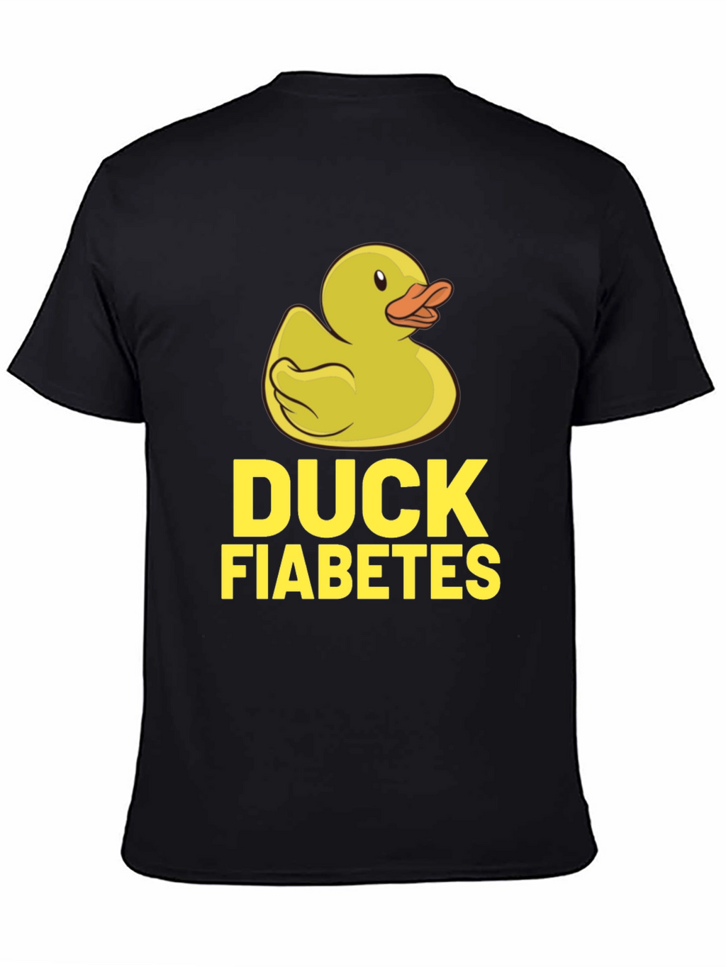 Duck Fiabetes T-Shirt - Funny Rubber Duckie Tee