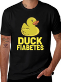 Duck Fiabetes T-Shirt - Funny Rubber Duckie Tee