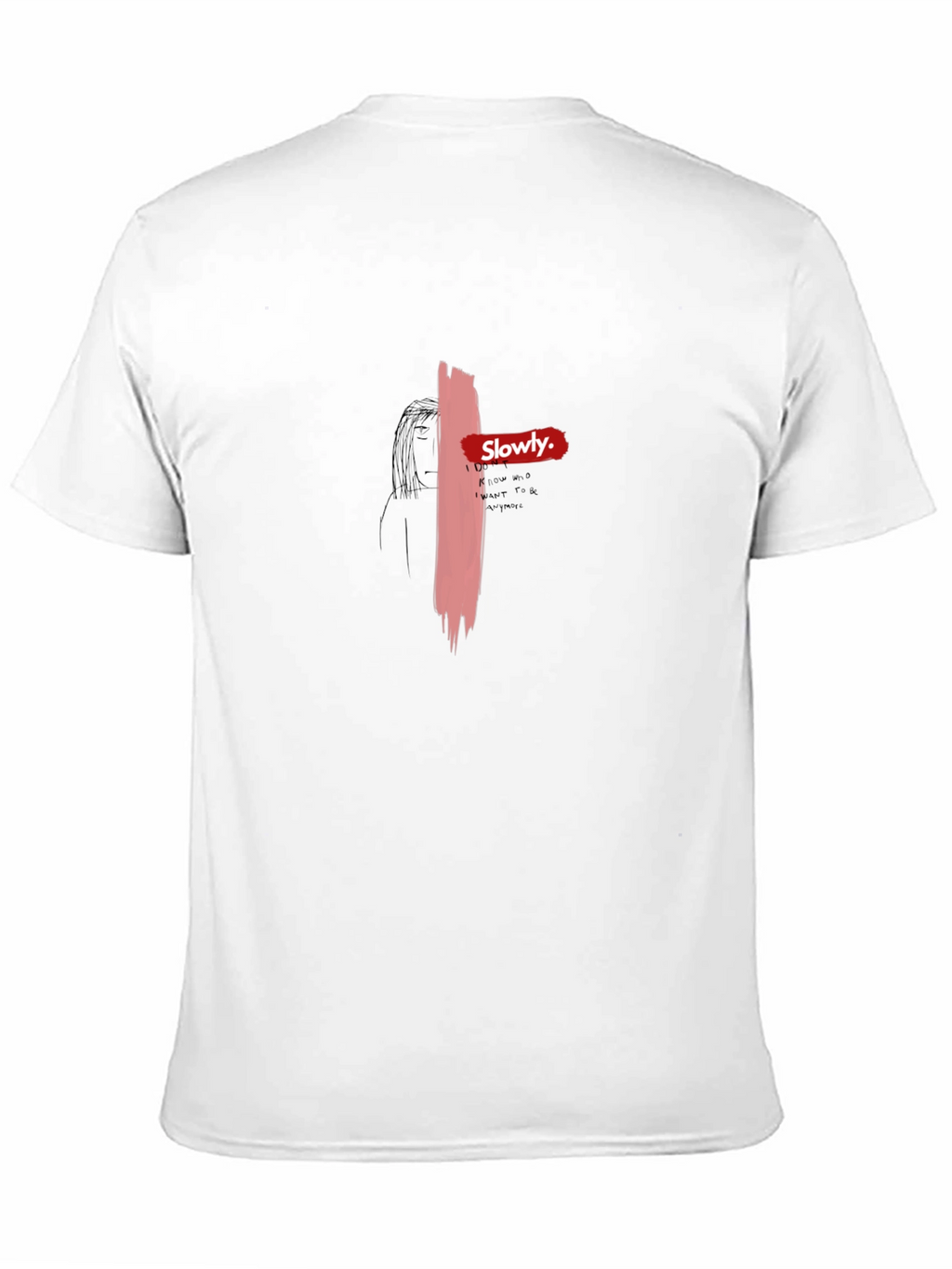 Slowly T-Shirt - Black Graphic Tee