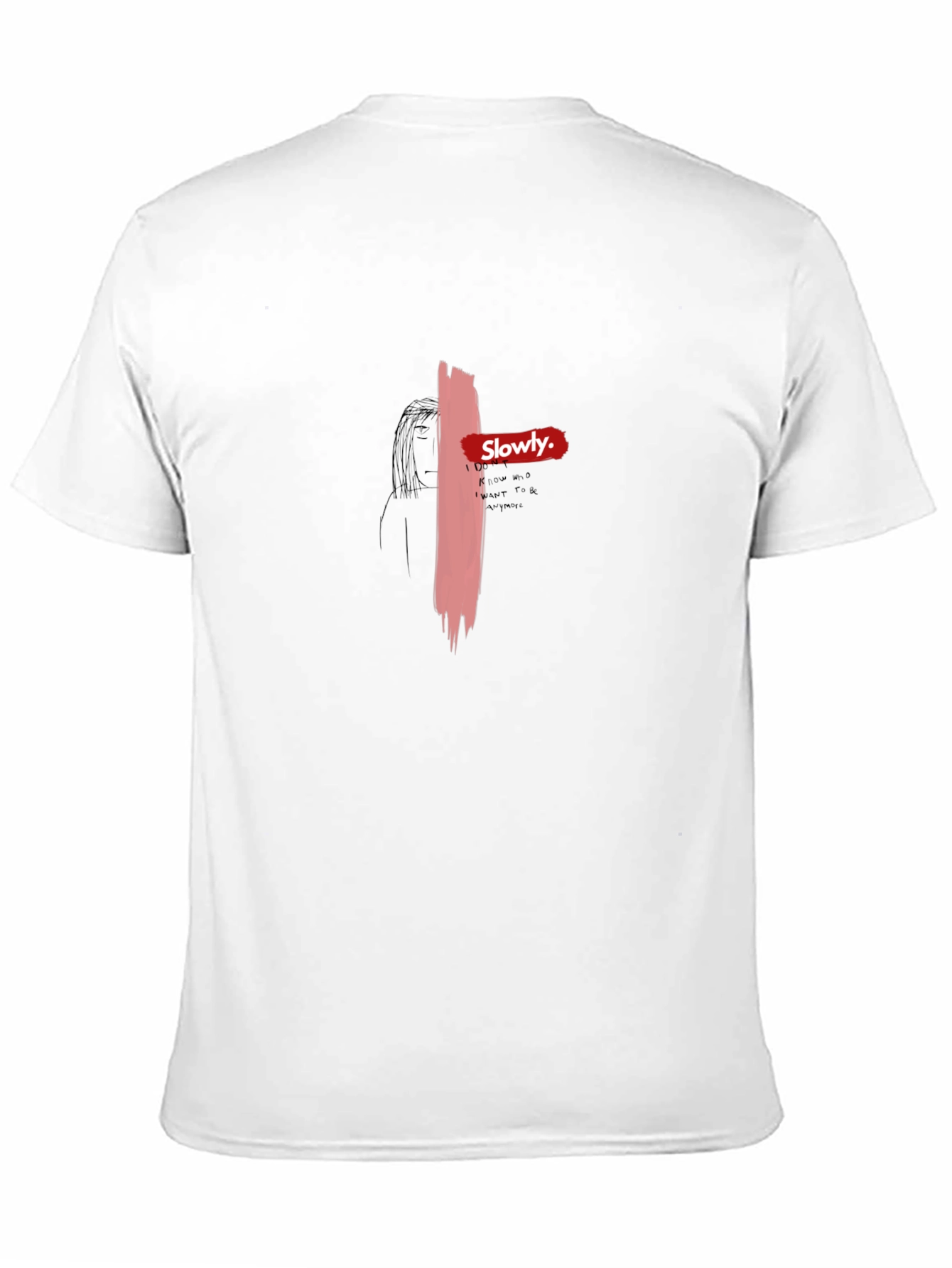 Slowly T-Shirt - Black Graphic Tee
