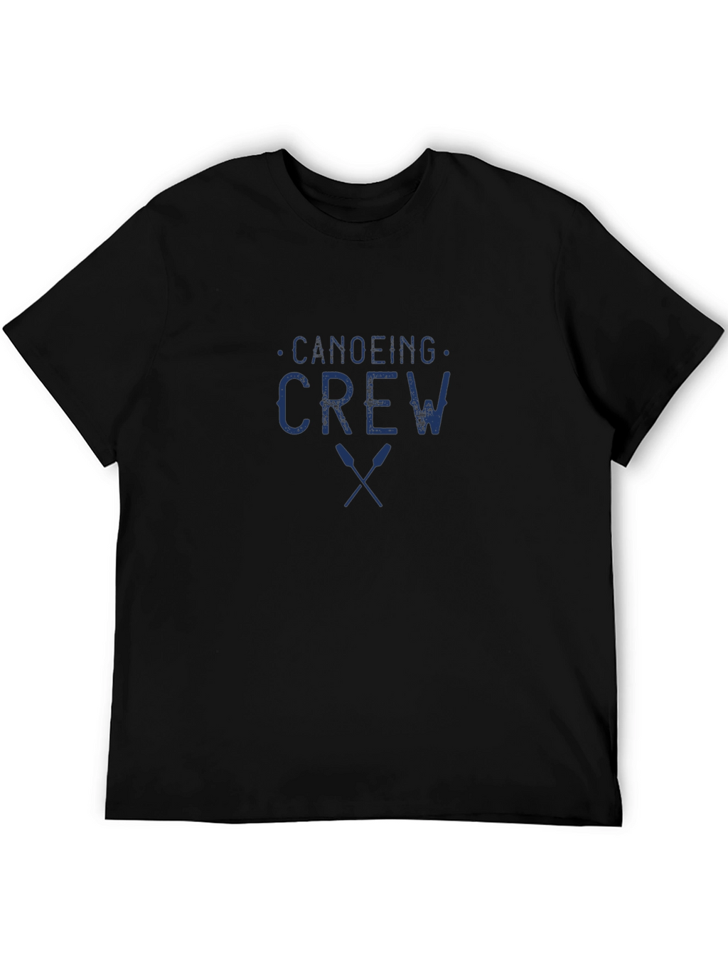 Canoeing Crew Black T-Shirt