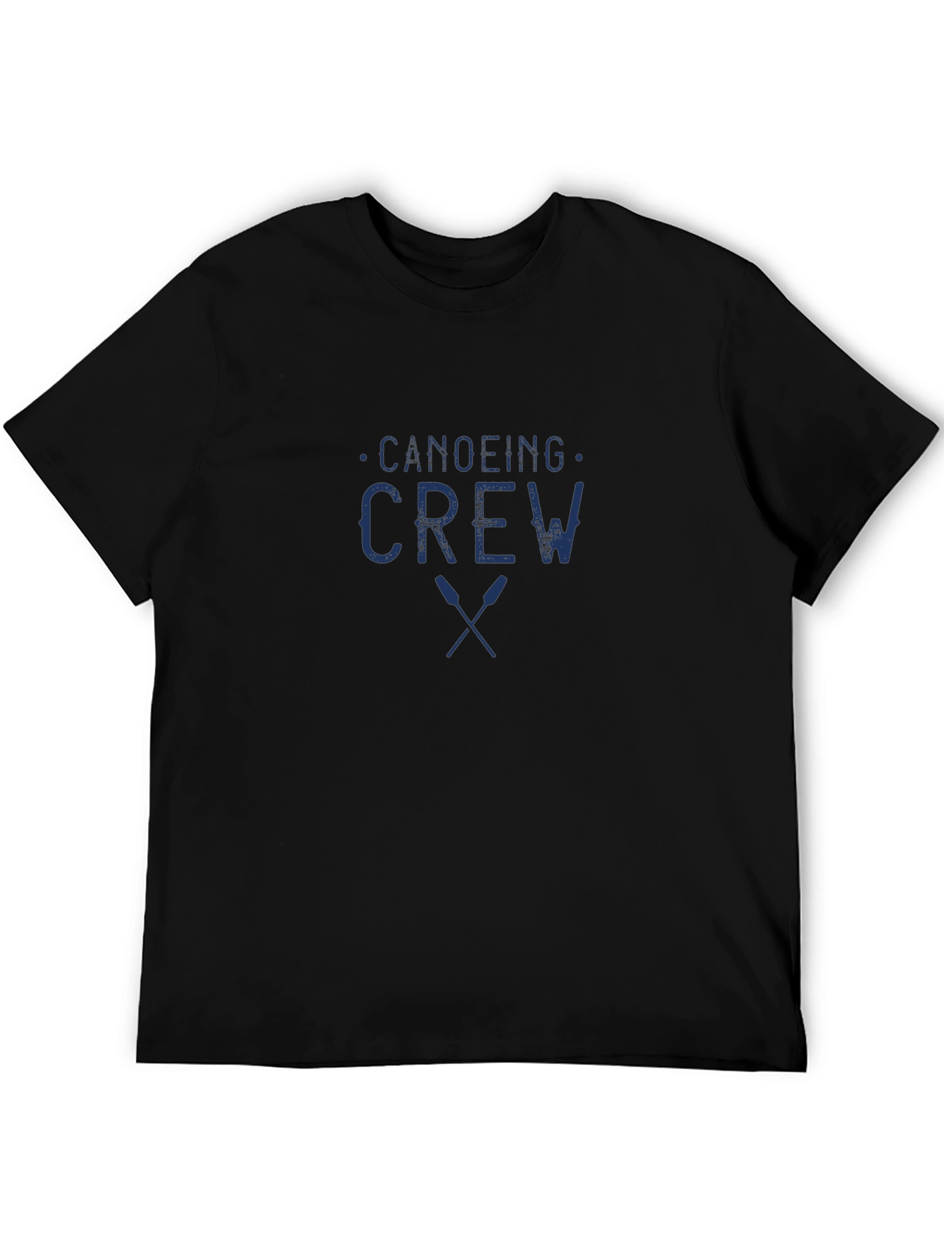 Canoeing Crew Black T-Shirt