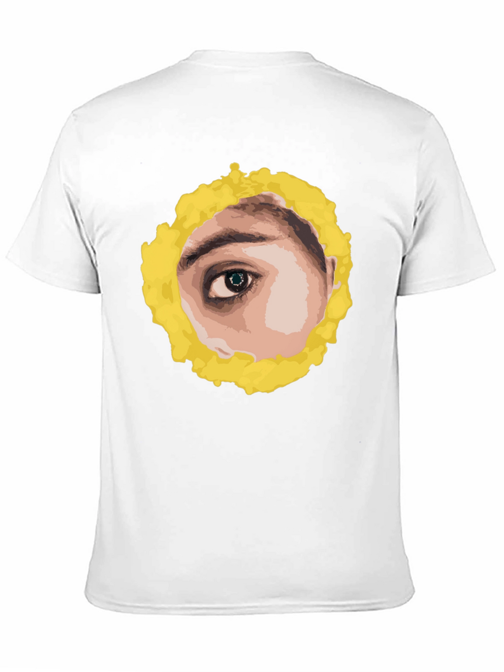 Eye See You Graphic Tee - Black Cotton T-Shirt