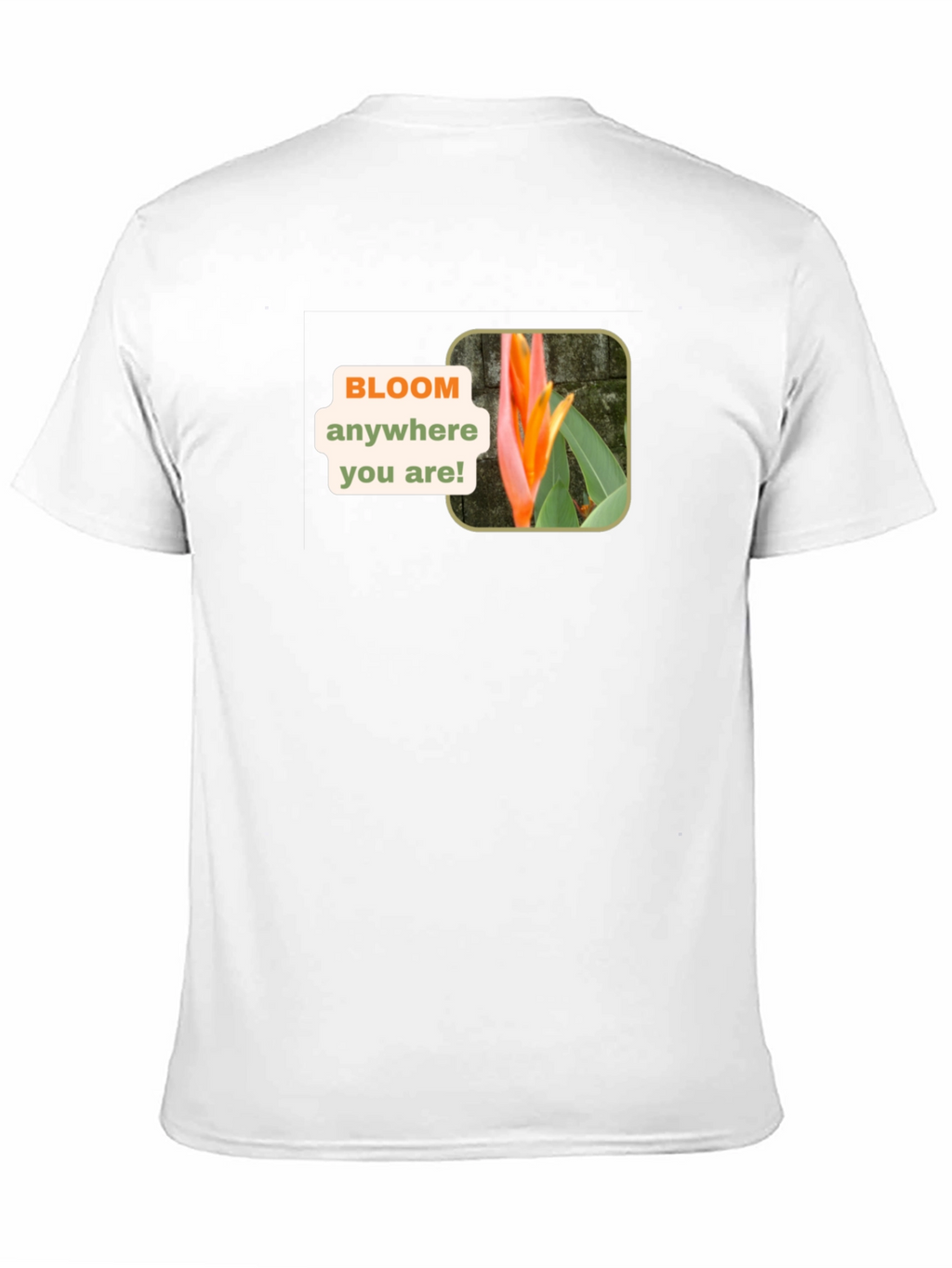 Bloom Anywhere Black T-Shirt