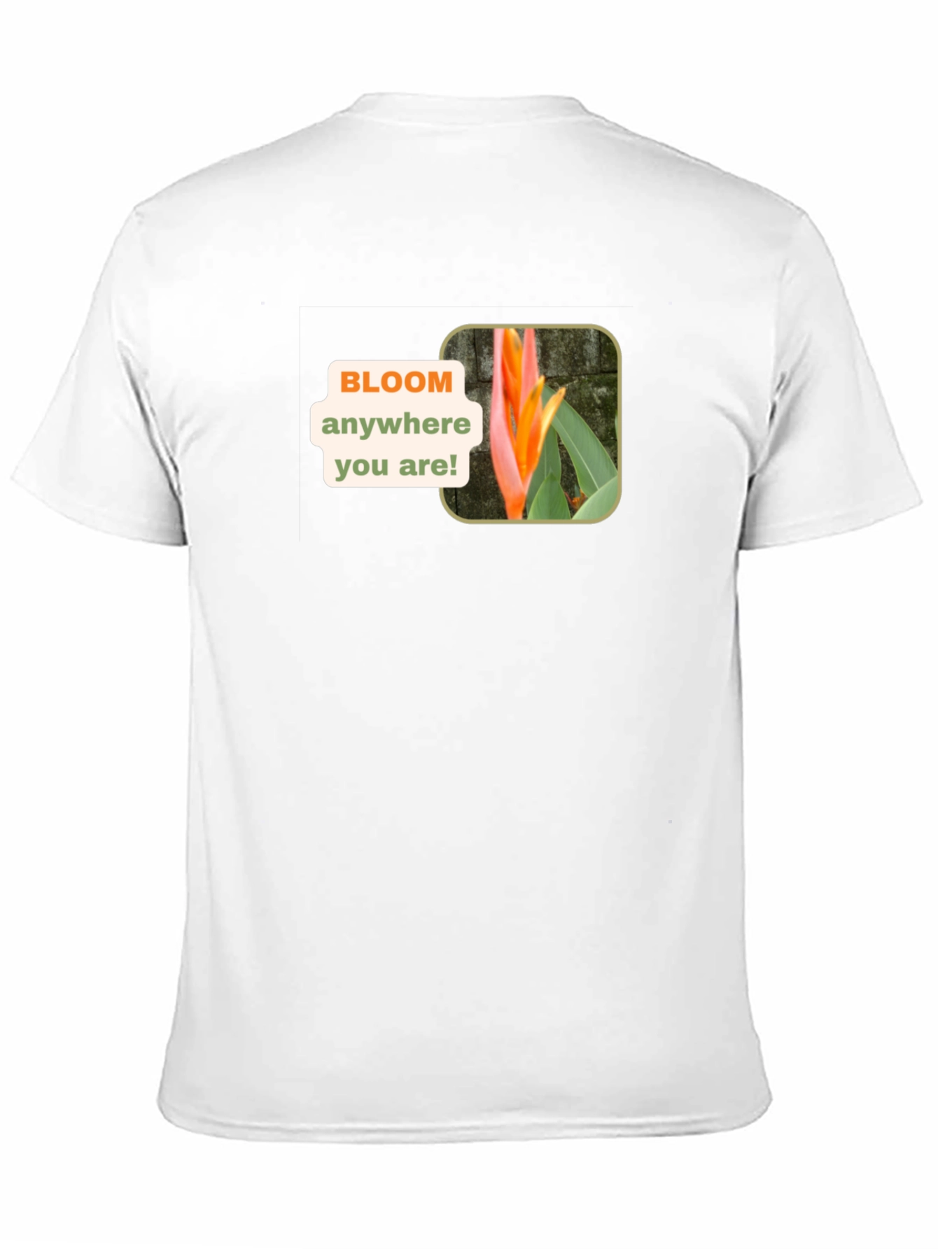 Bloom Anywhere Black T-Shirt