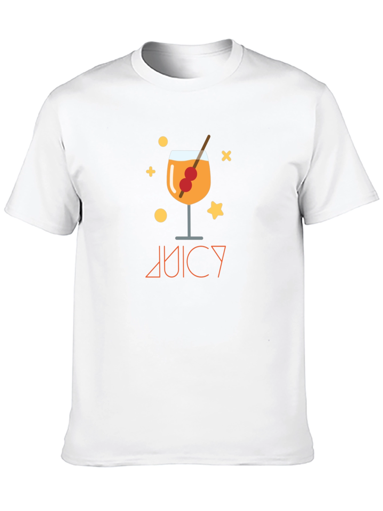 Juicy Cocktail Graphic Black T-Shirt