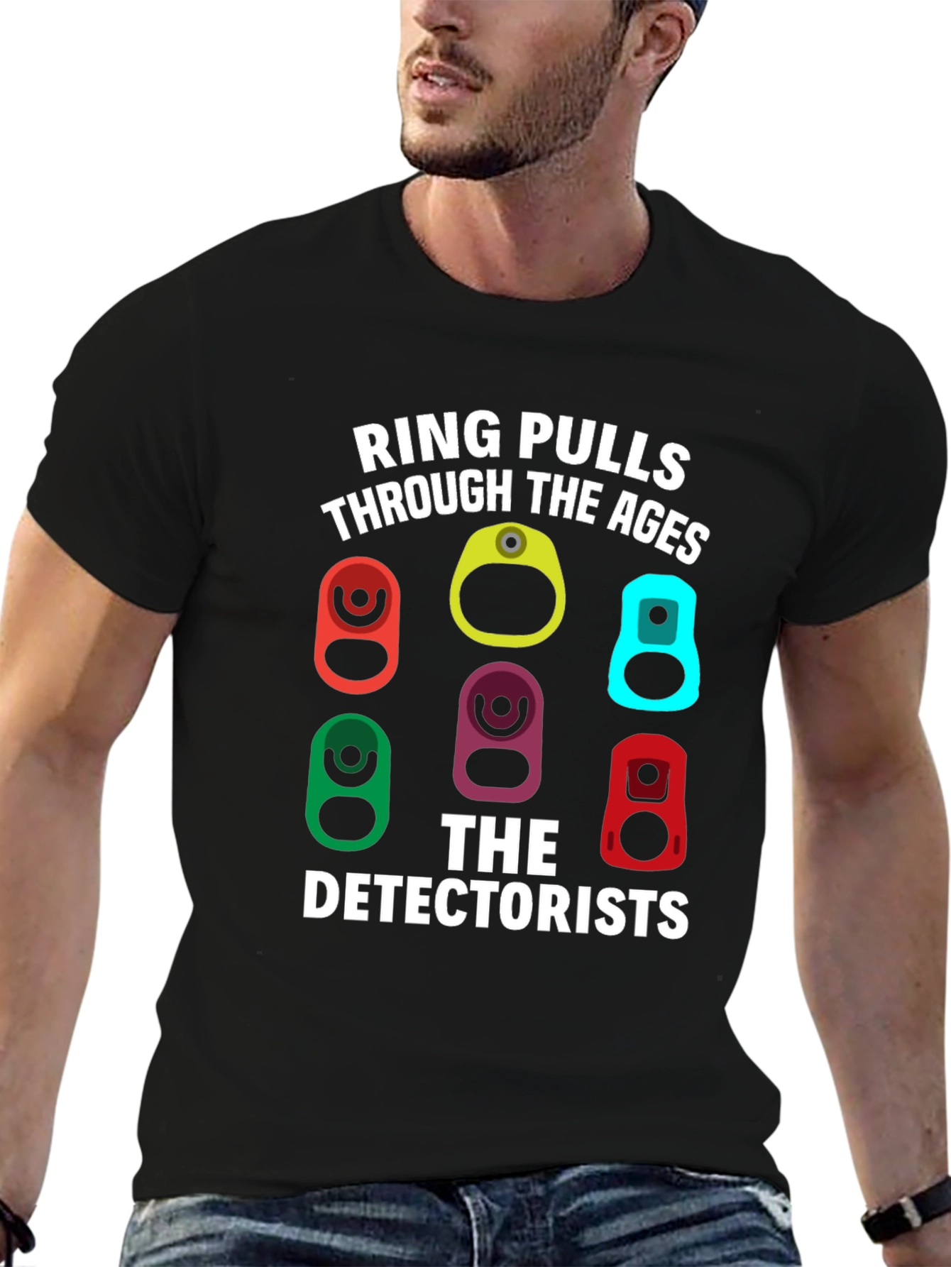 Ring Pulls Through the Ages Detectorist T-Shirt