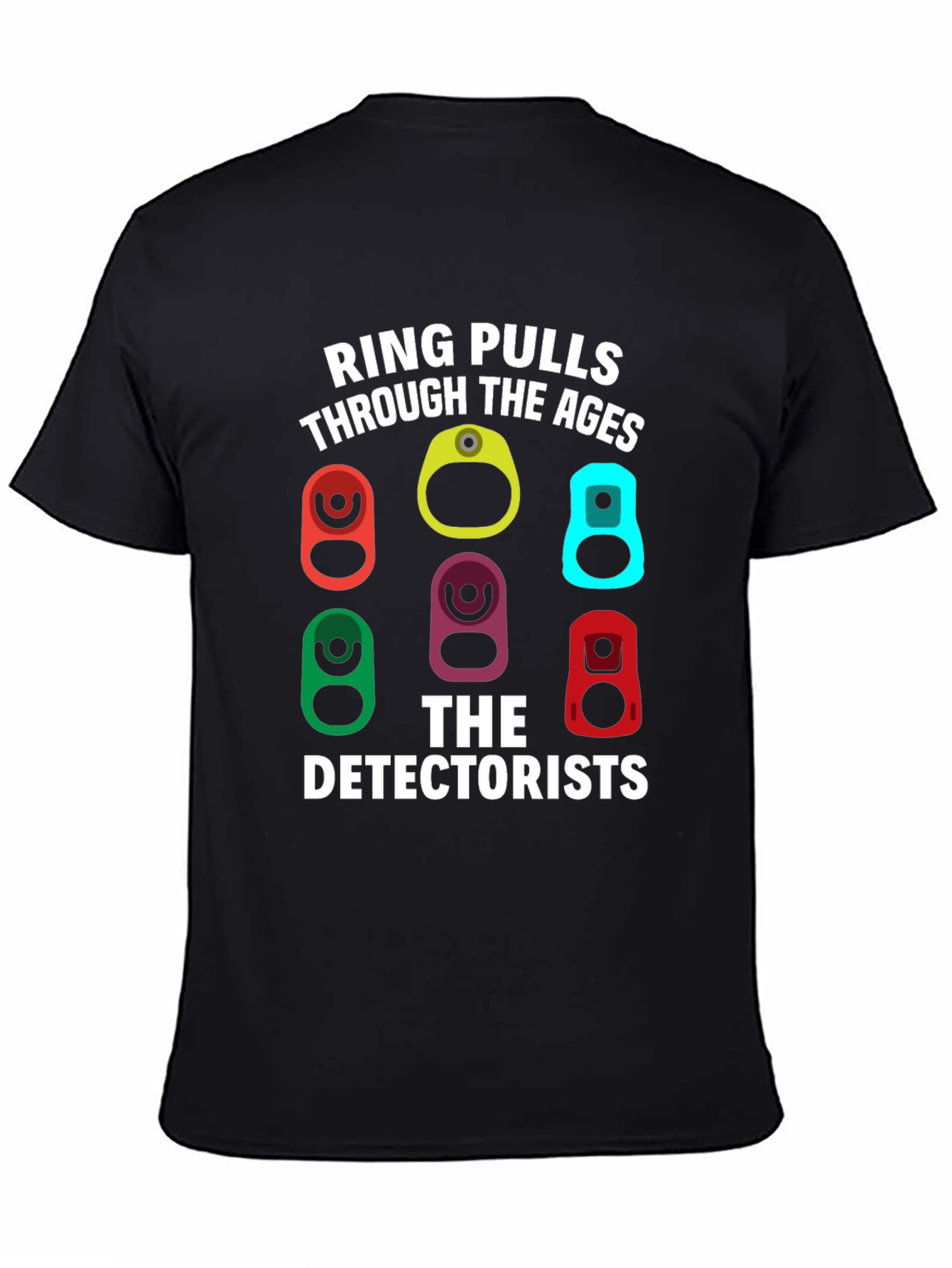 Ring Pulls Through the Ages Detectorist T-Shirt