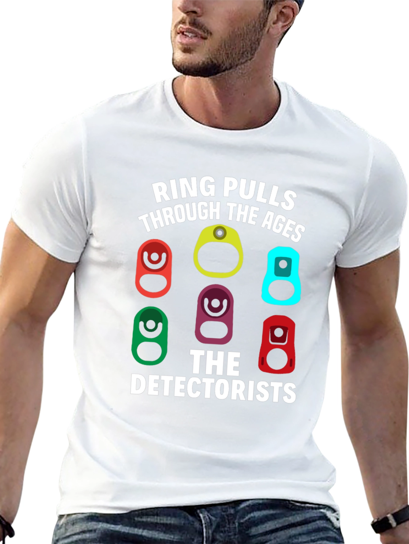 Ring Pulls Through the Ages Detectorist T-Shirt