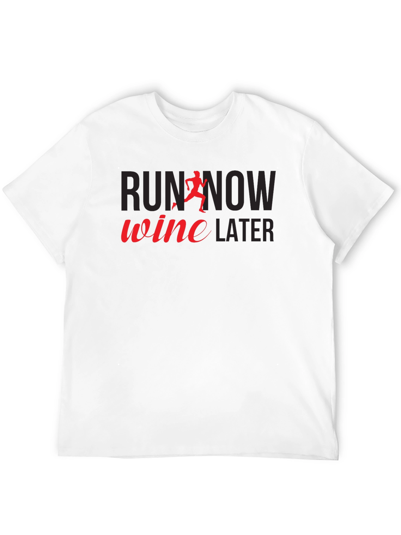 Run Now Wine Later Graphic Tee