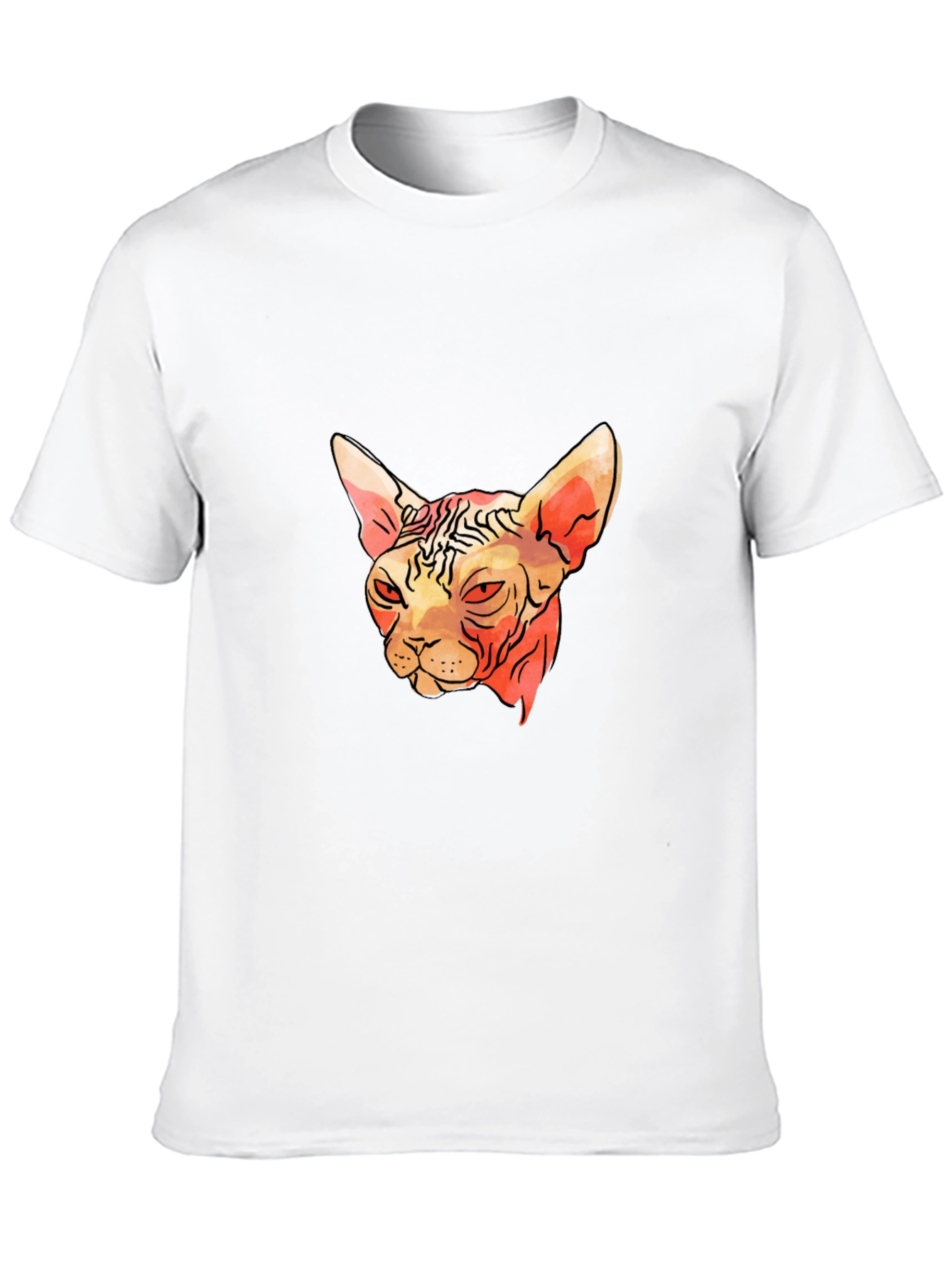 Sphynx Cat Graphic Tee - Unique & Stylish
