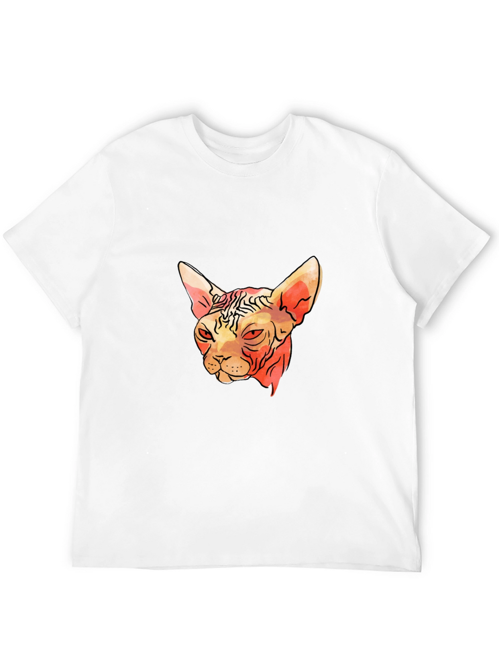Sphynx Cat Graphic Tee - Unique & Stylish
