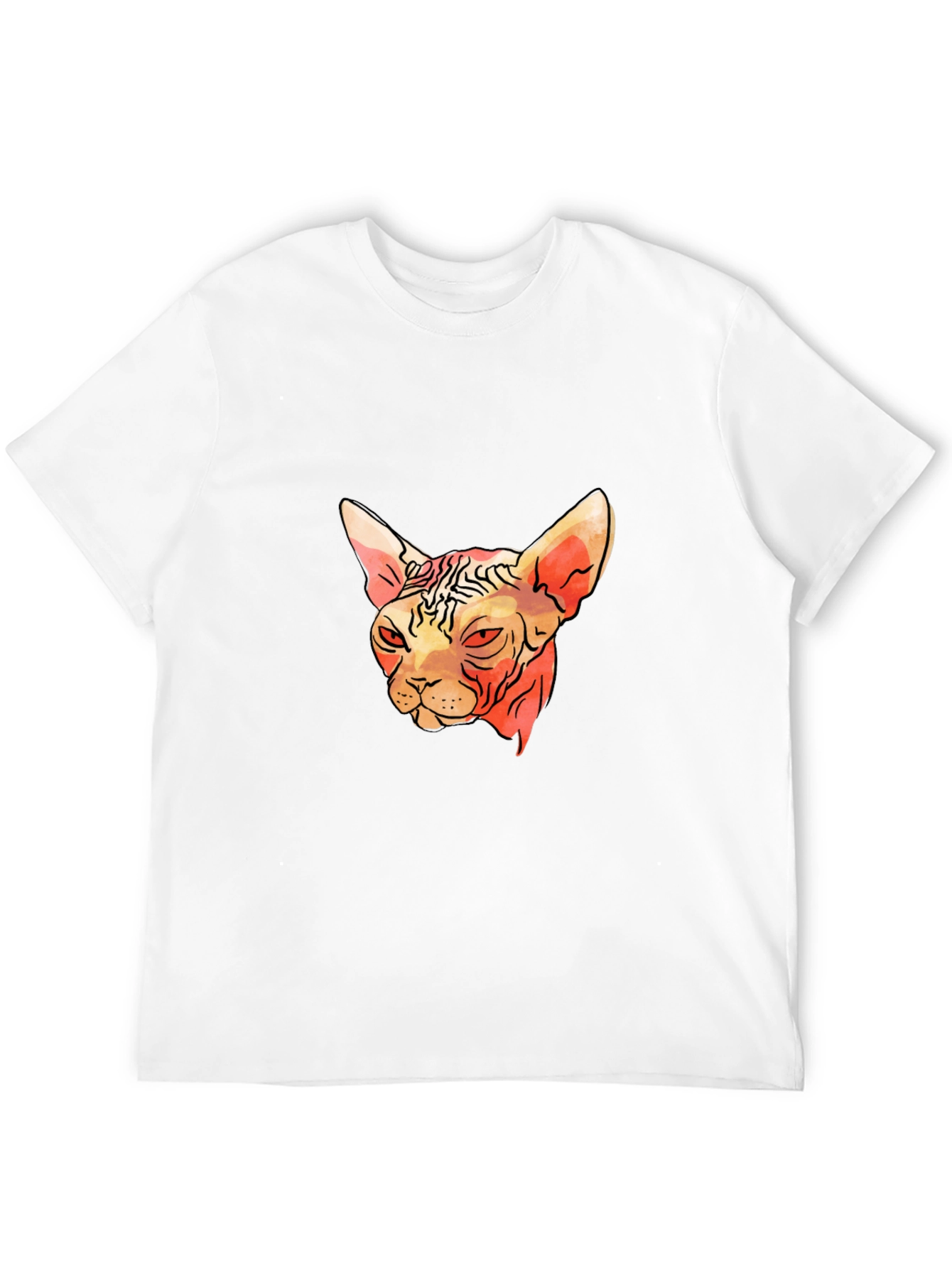 Sphynx Cat Graphic Tee - Unique & Stylish