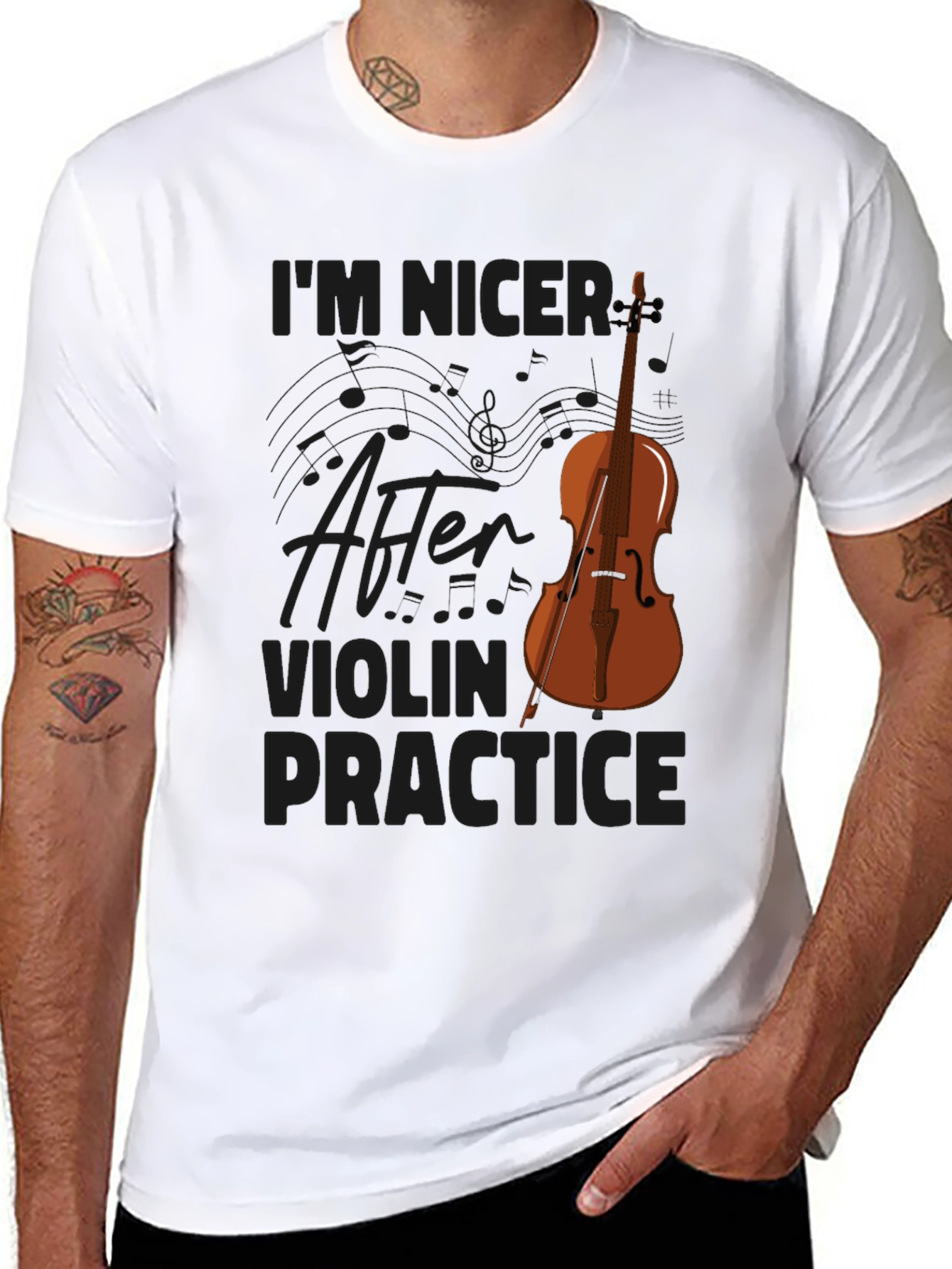 Im Nicer After Violin Practice T-Shirt
