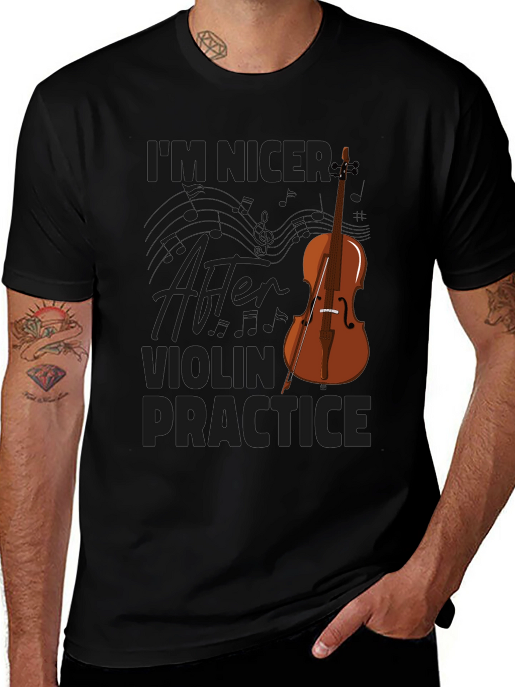Im Nicer After Violin Practice T-Shirt