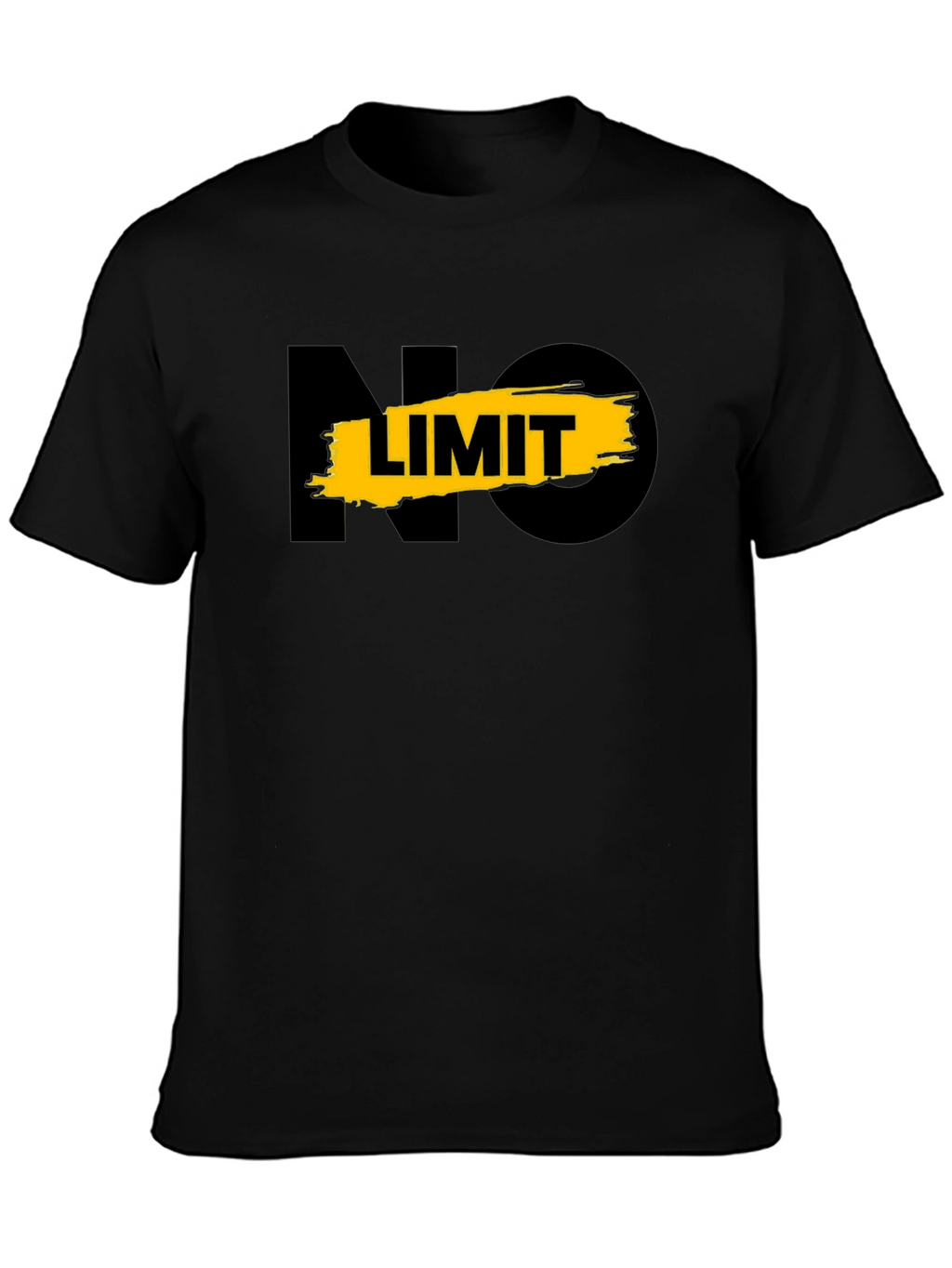 No Limit Graphic Tee - Mens Black T-Shirt