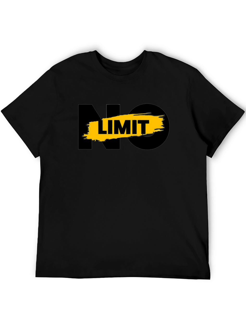 No Limit Graphic Tee - Mens Black T-Shirt