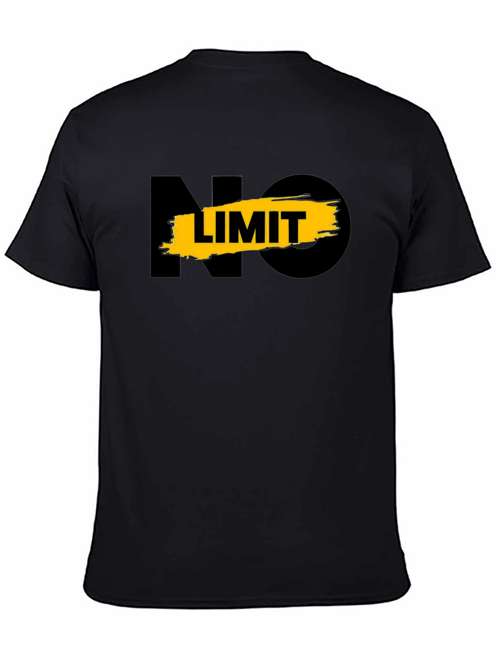 No Limit Graphic Tee - Mens Black T-Shirt