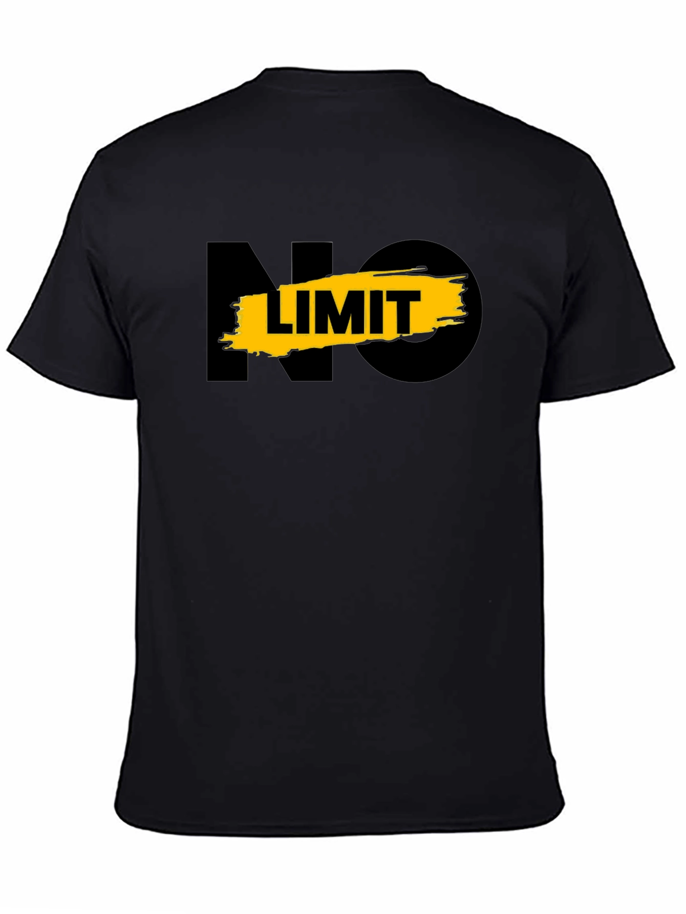 No Limit Graphic Tee - Mens Black T-Shirt