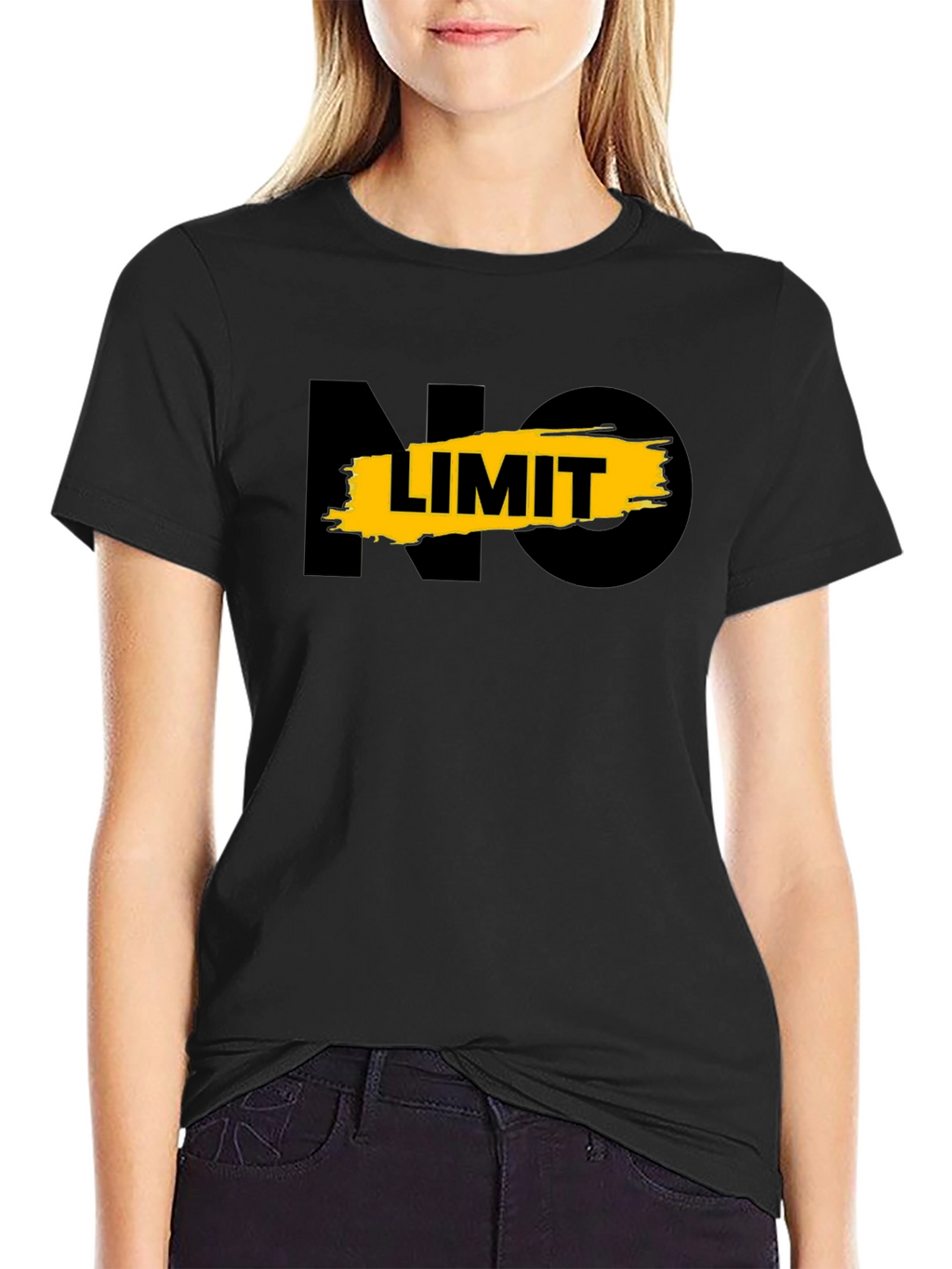 No Limit Graphic Tee - Mens Black T-Shirt
