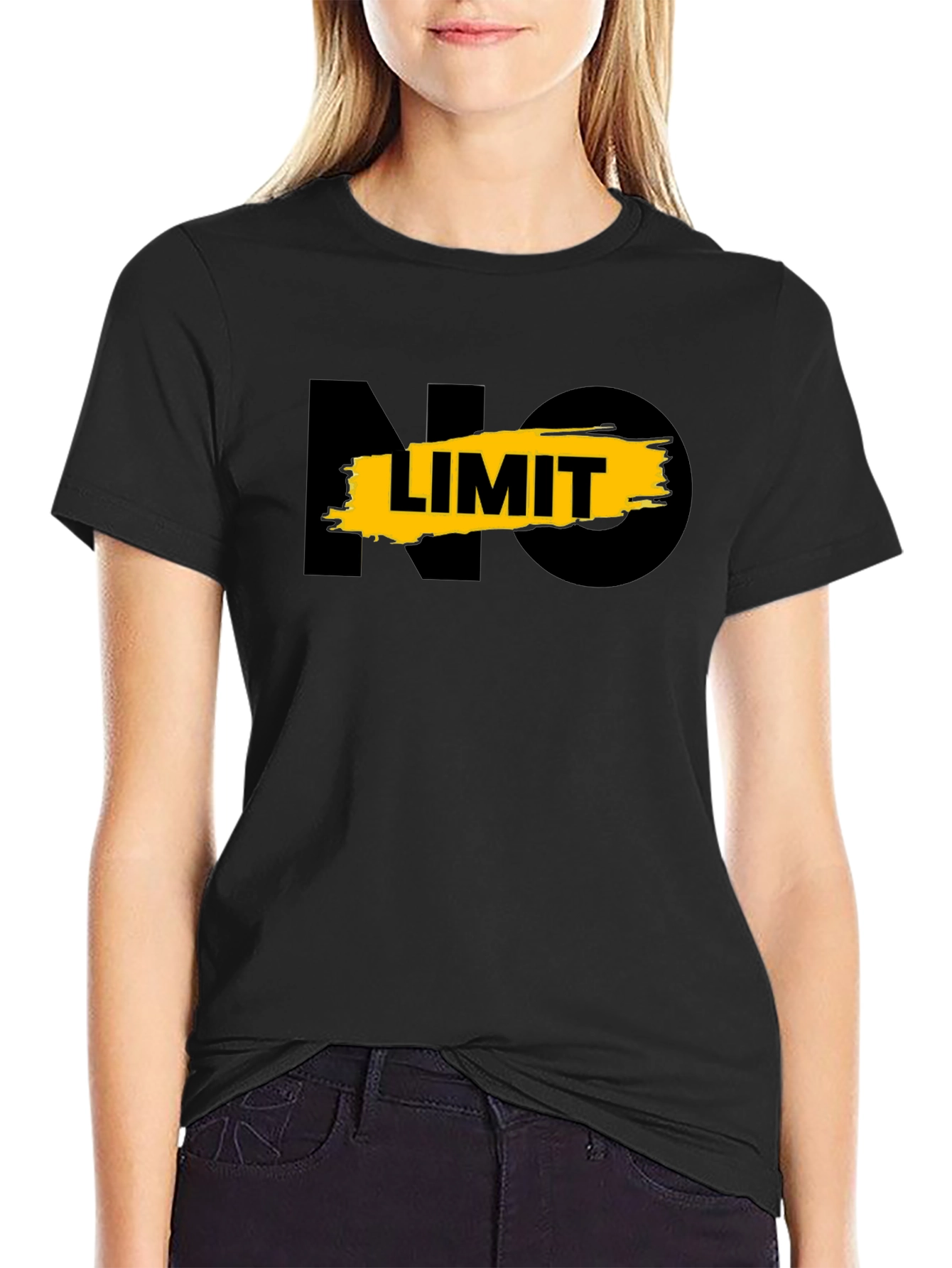 No Limit Graphic Tee - Mens Black T-Shirt