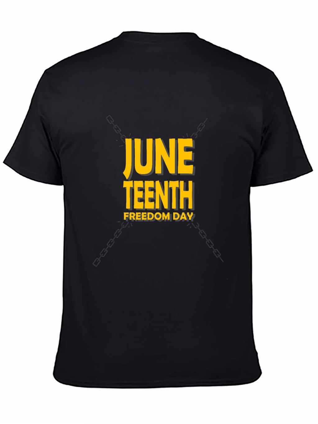 Juneteenth Freedom Day Black T-Shirt