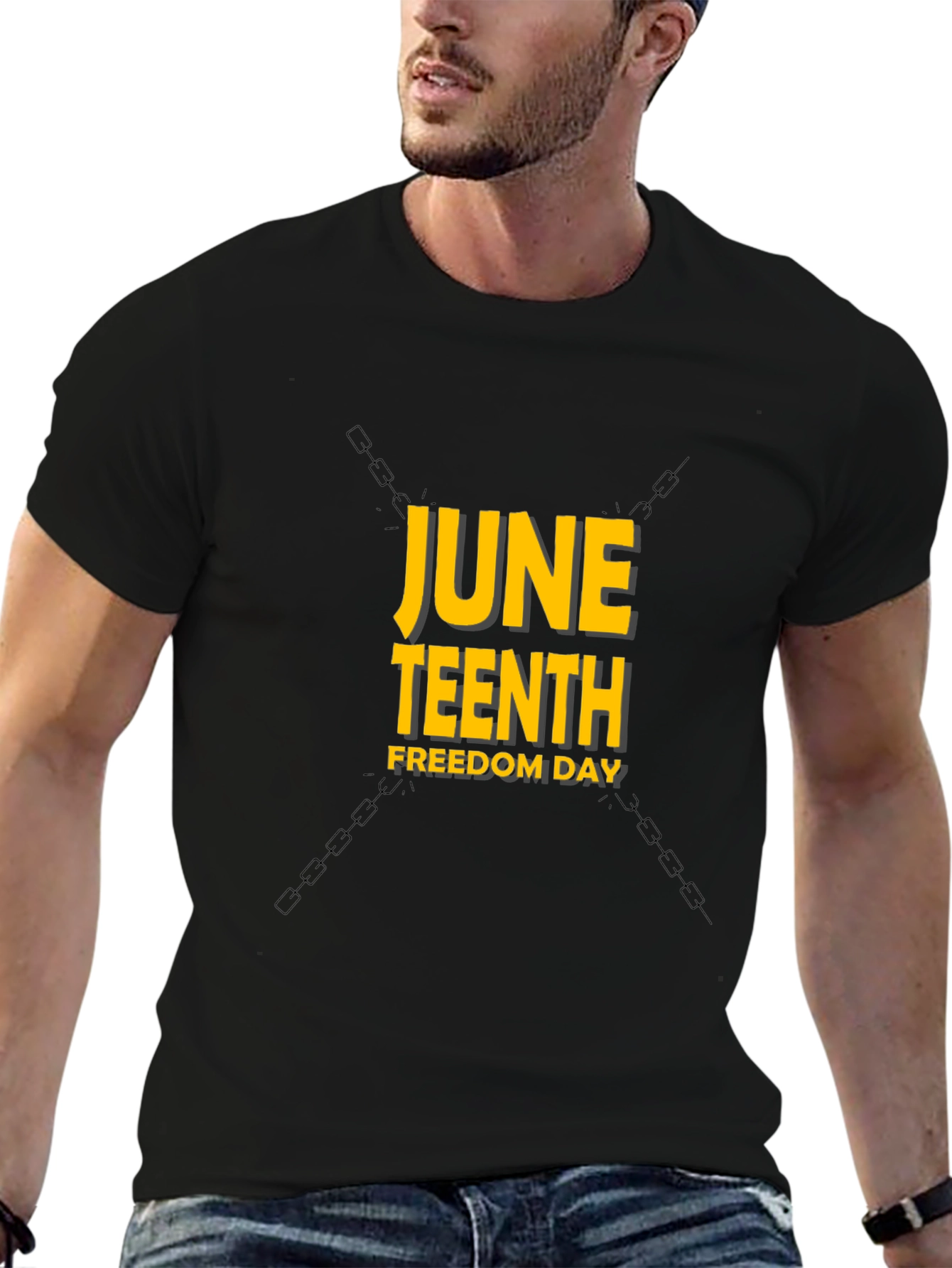 Juneteenth Freedom Day Black T-Shirt